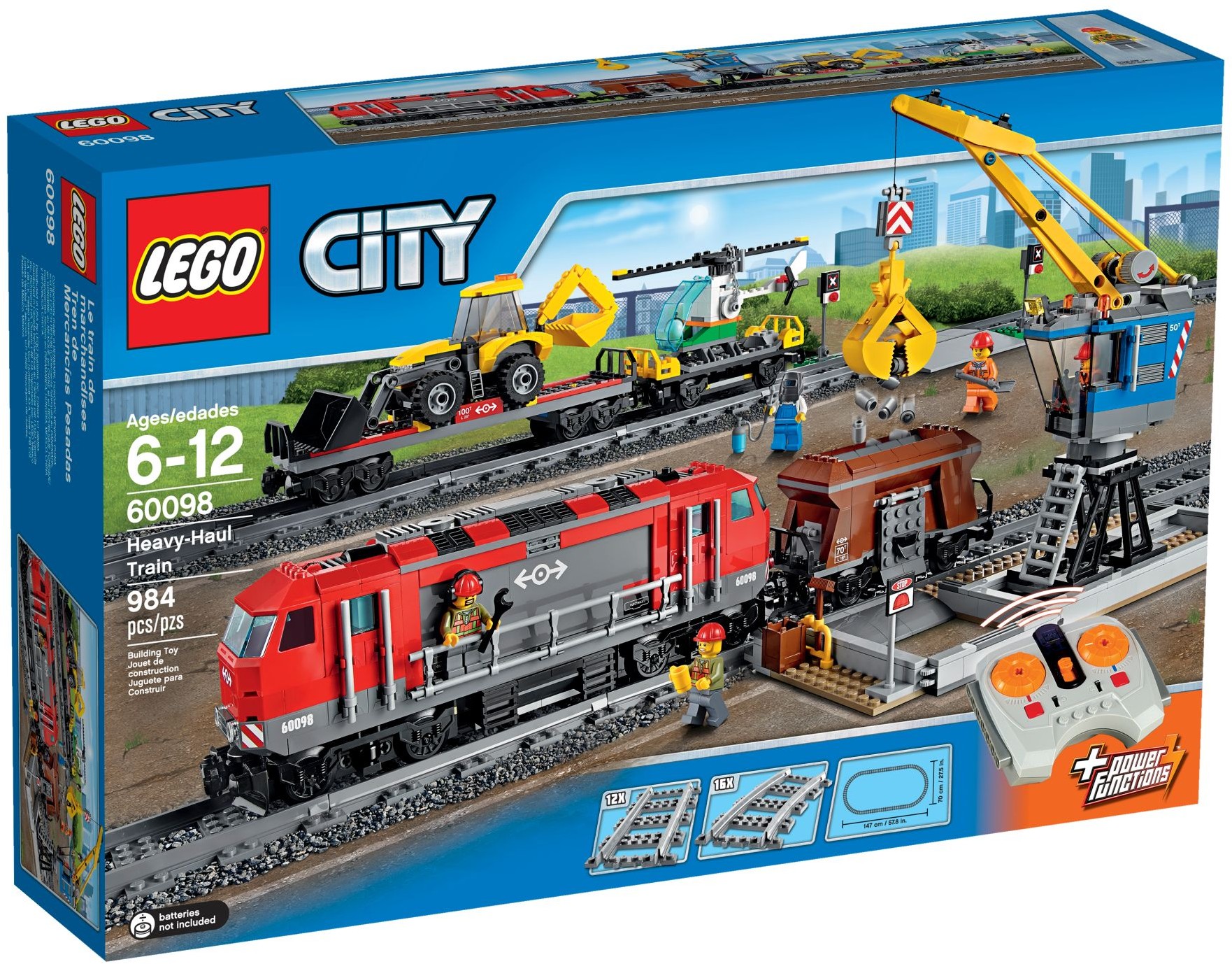 LEGO City 60098 Nákladní vlak