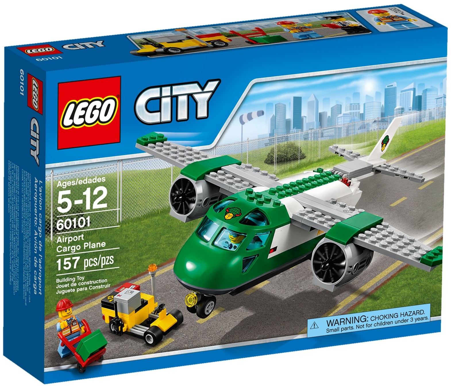 LEGO City Letiště 60101 Nákladní letadlo