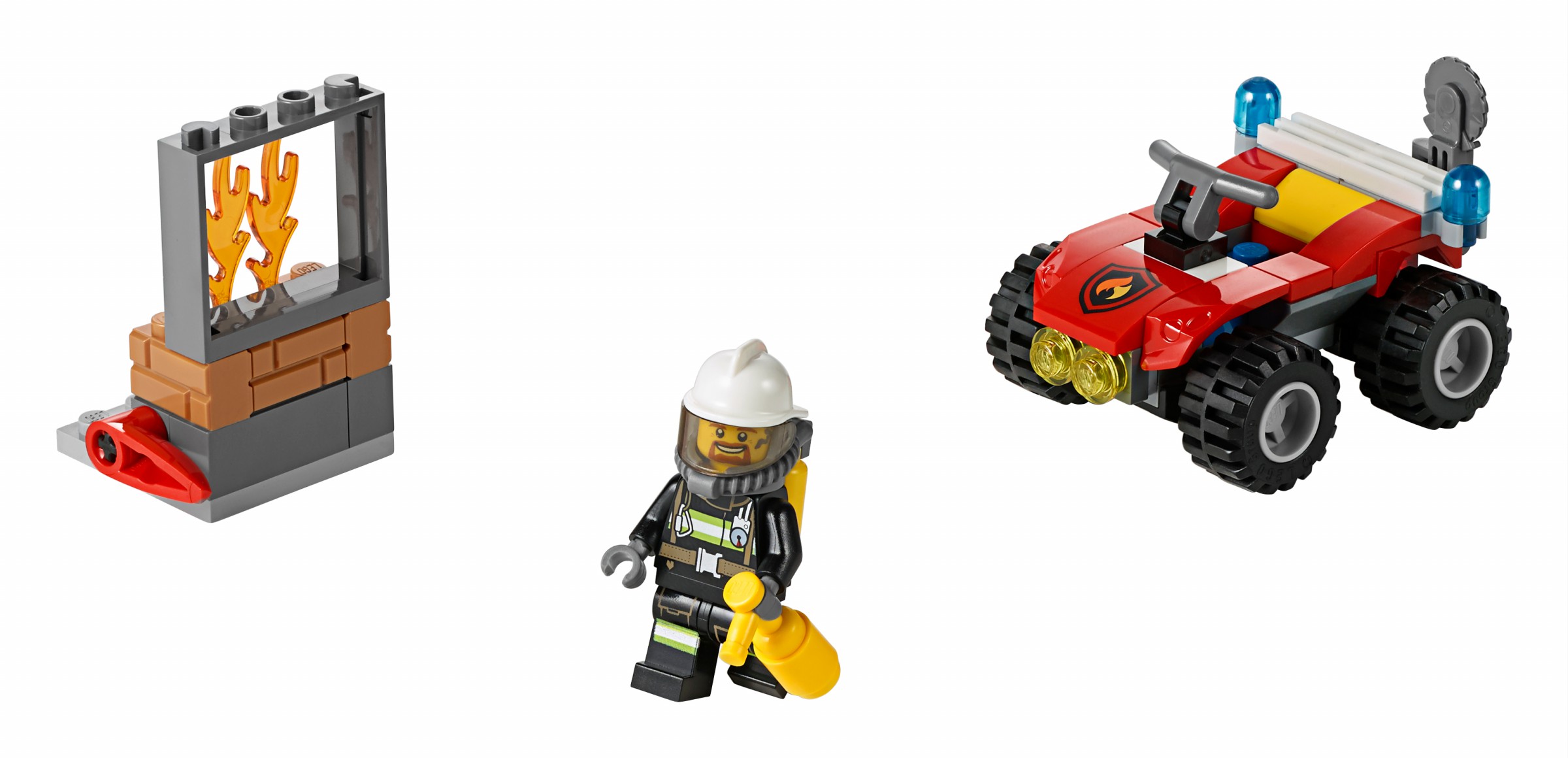 LEGO City Fire 60105 Hasičský terénní vůz