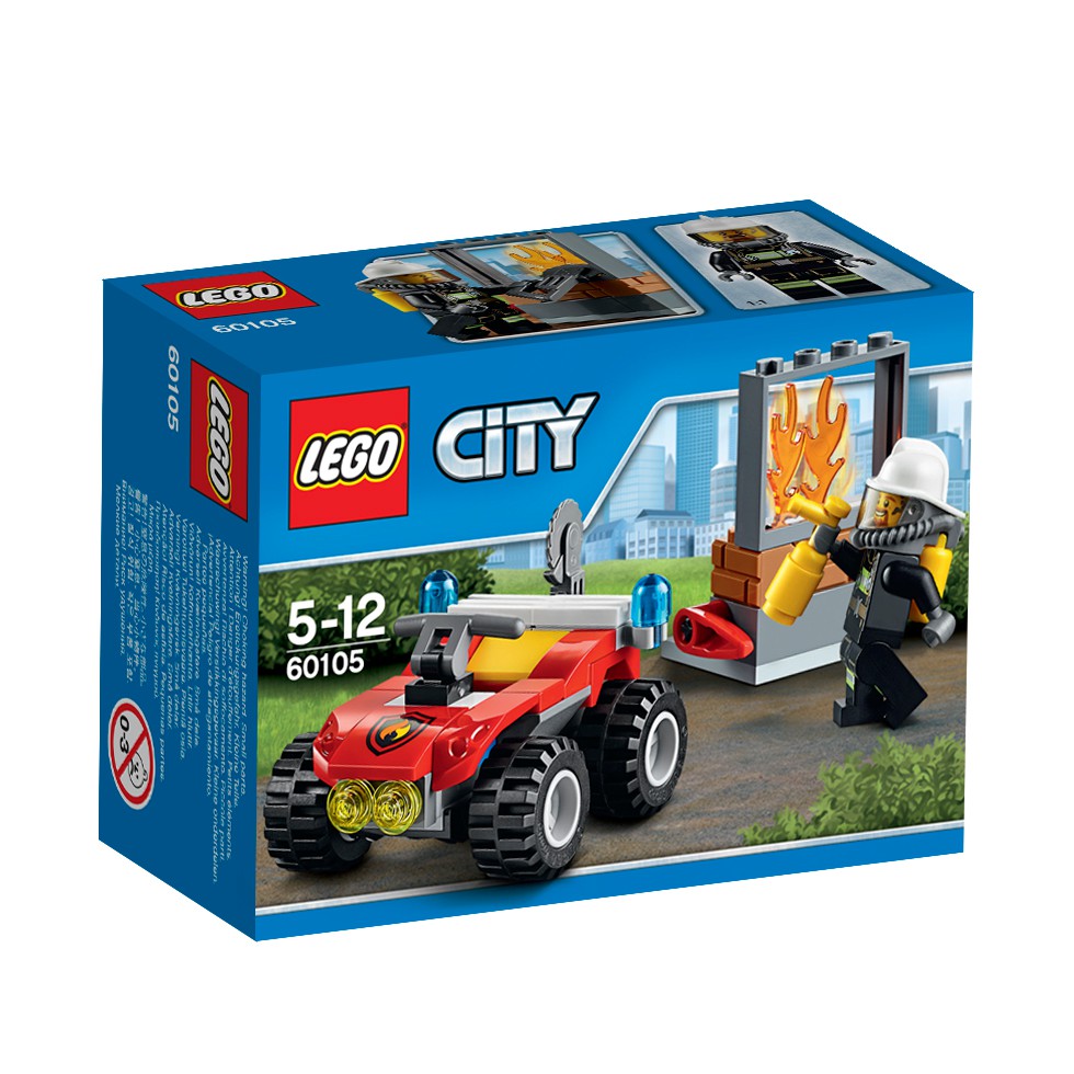 LEGO City Fire 60105 Hasičský terénní vůz