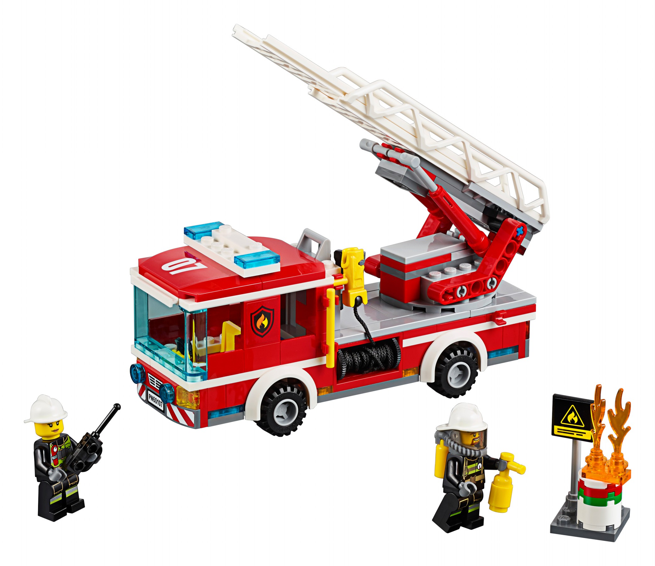 LEGO City Fire 60107 Hasičské auto s žebříkem