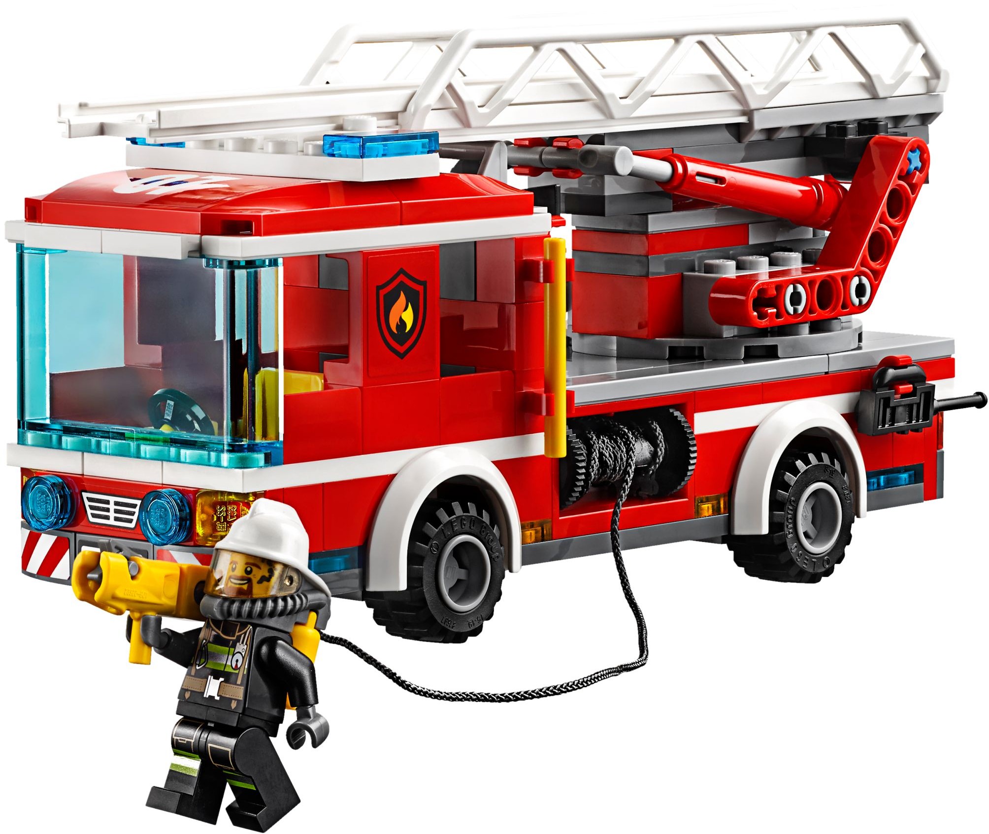 LEGO City Fire 60107 Hasičské auto s žebříkem