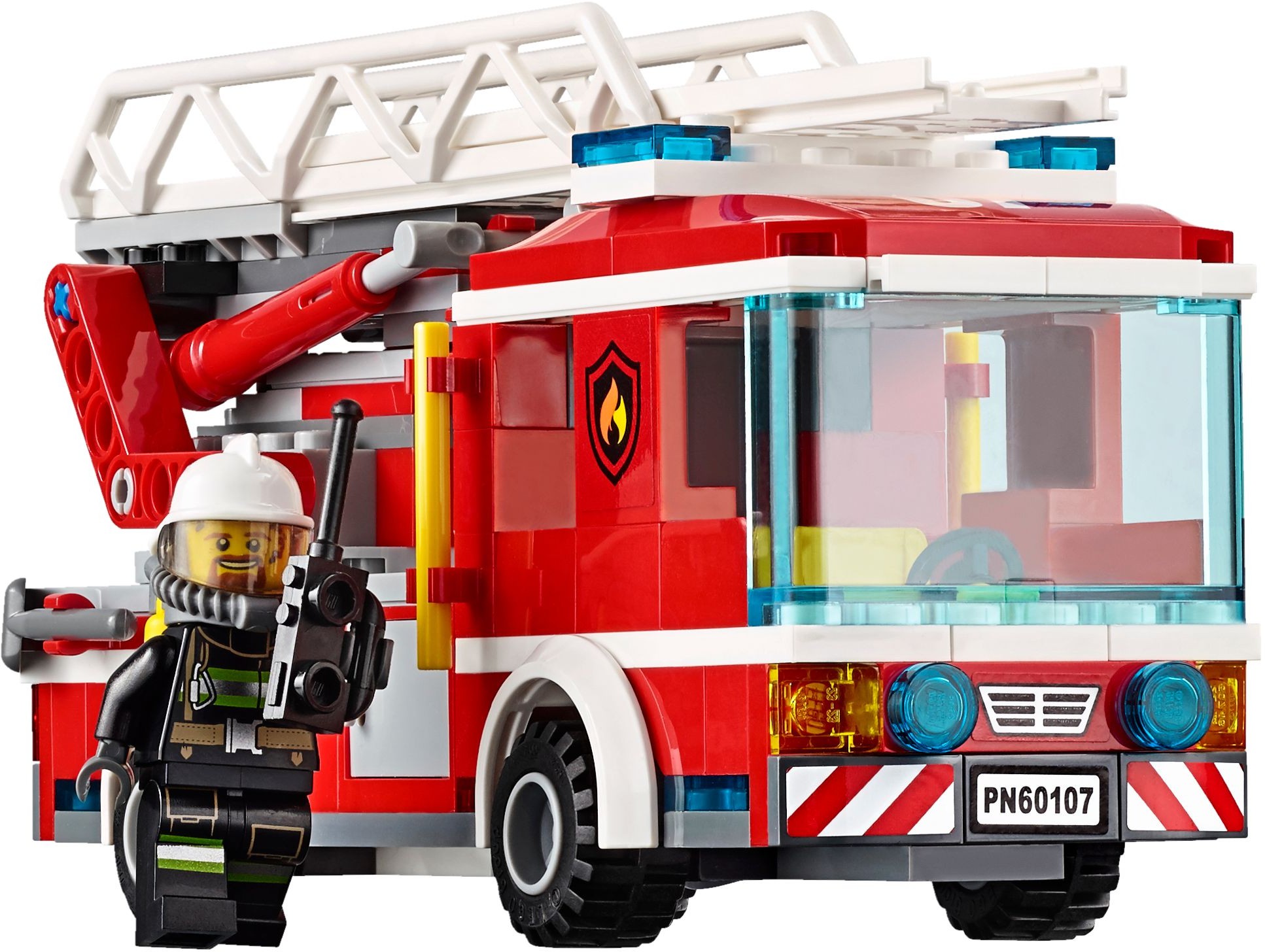 LEGO City Fire 60107 Hasičské auto s žebříkem