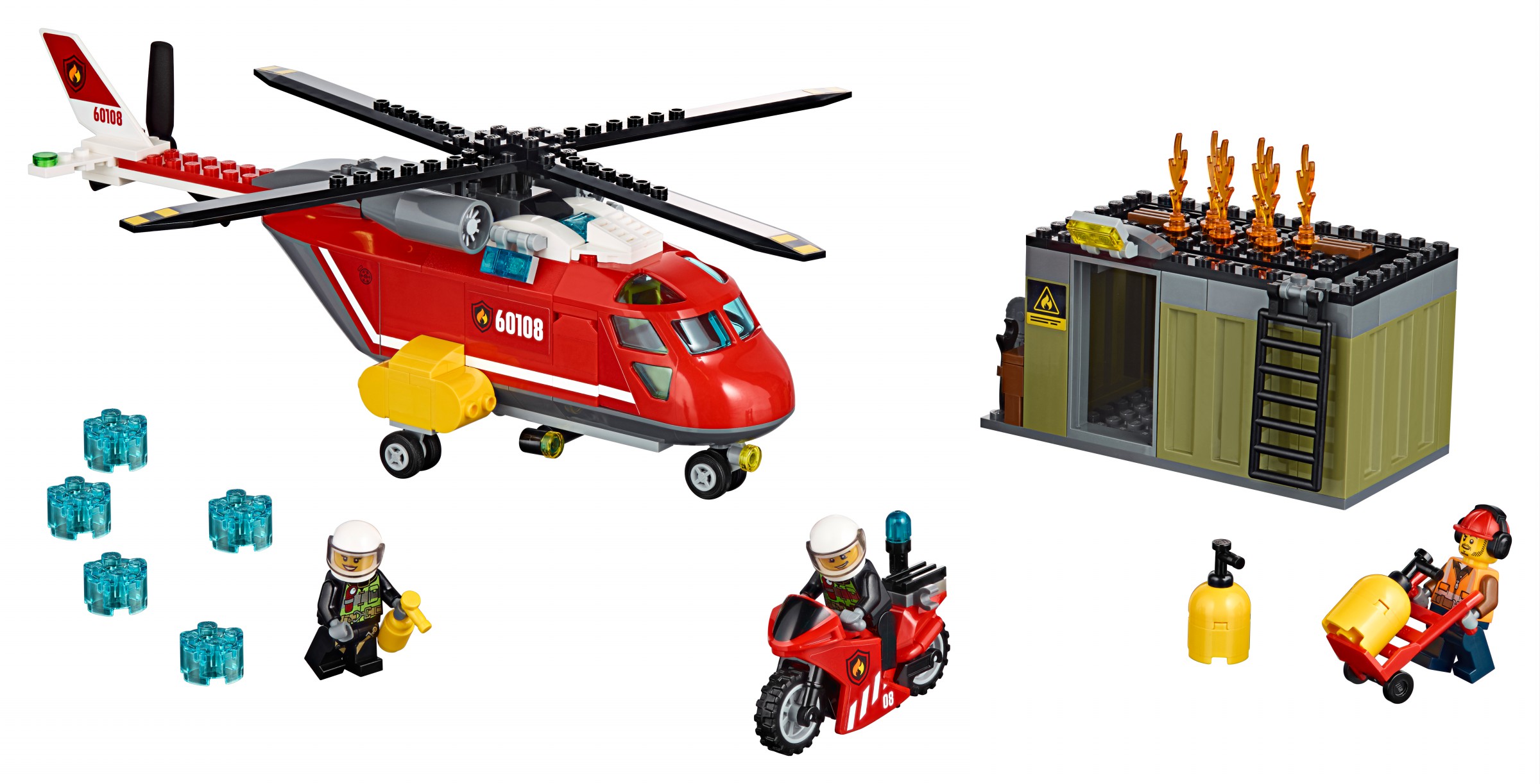 LEGO City Fire 60108 Hasičská zásahová jednotka