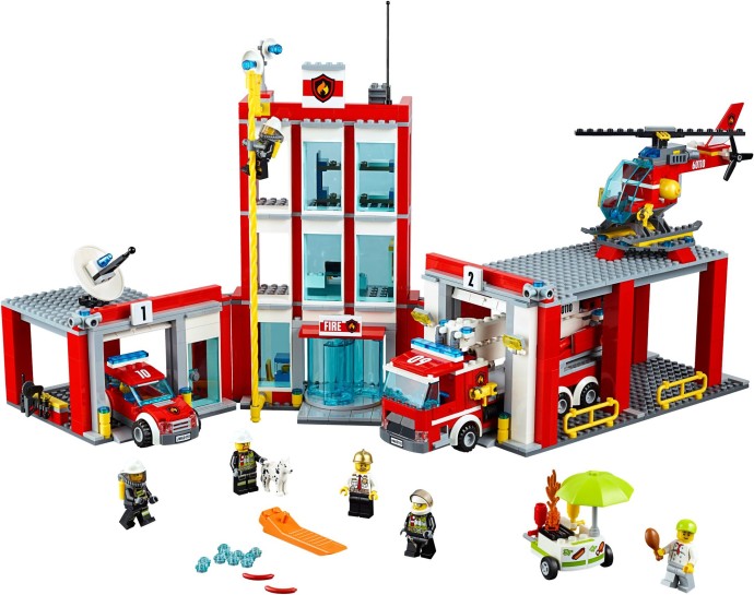 LEGO City Fire 60110 Hasičská stanice