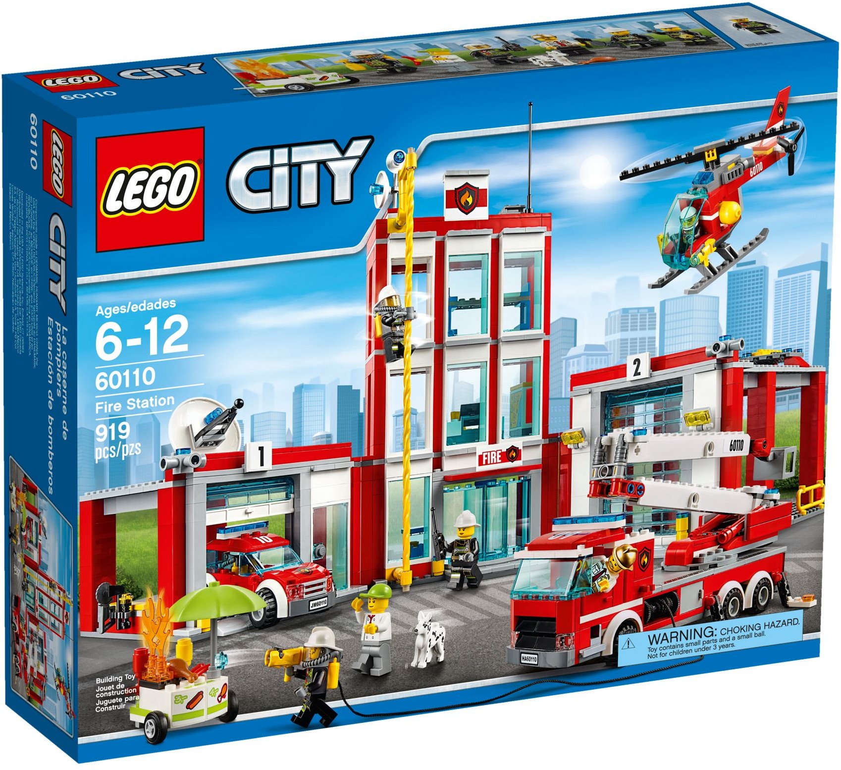 LEGO City Fire 60110 Hasičská stanice