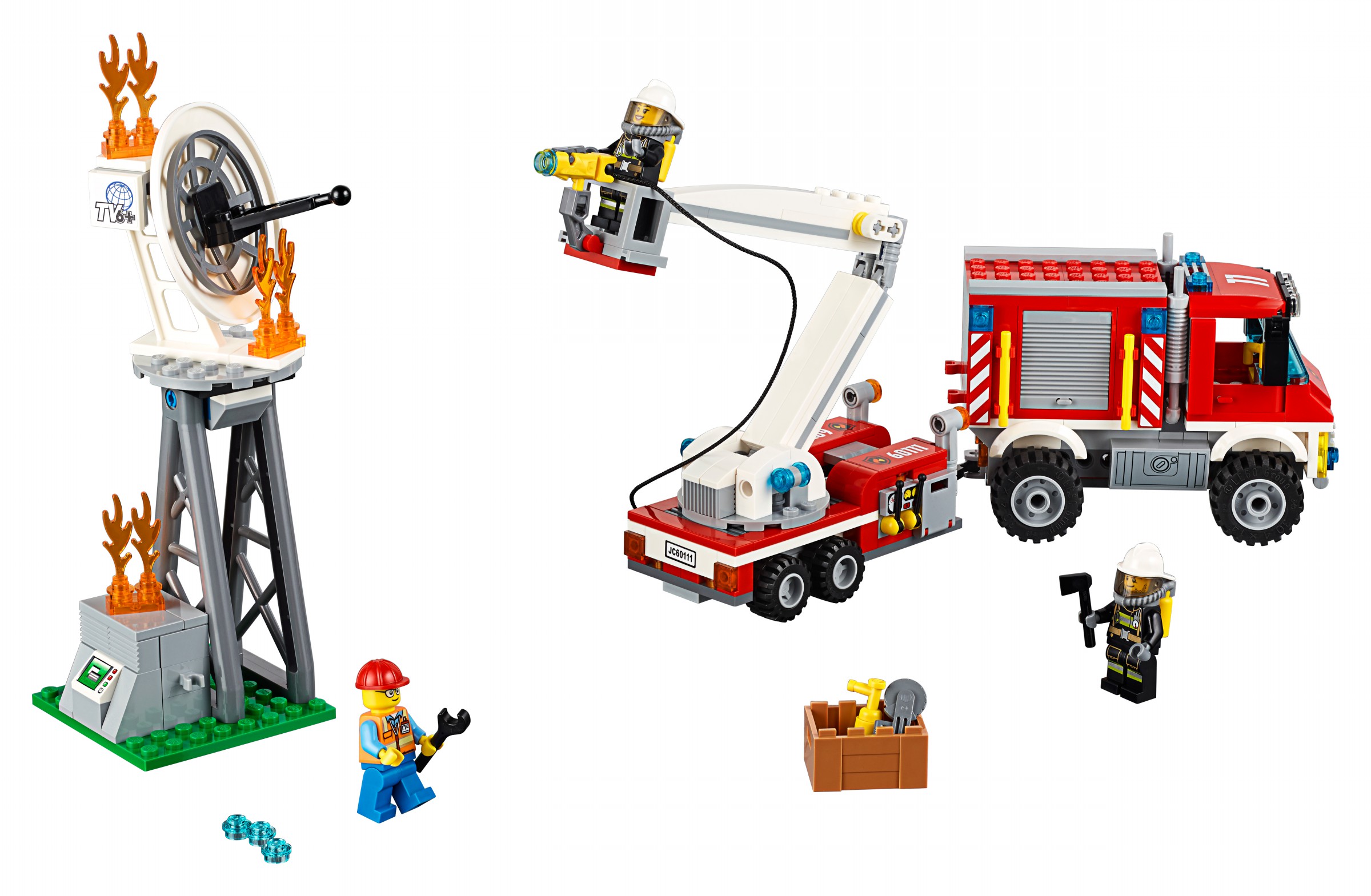 LEGO City Fire 60111 Zásahové hasičské auto