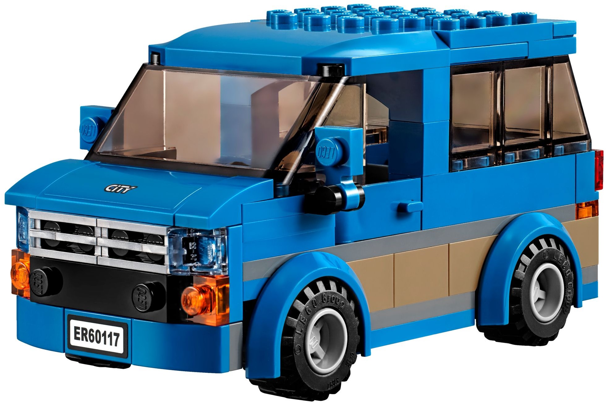 LEGO City Great Vehicles 60117 Dodávka a karavan