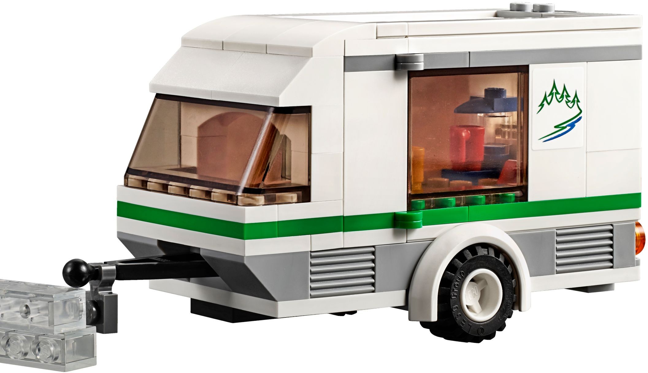 LEGO City Great Vehicles 60117 Dodávka a karavan