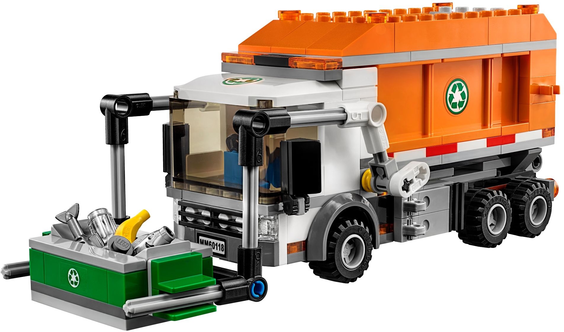 LEGO City Great Vehicles 60118 Popelářské auto