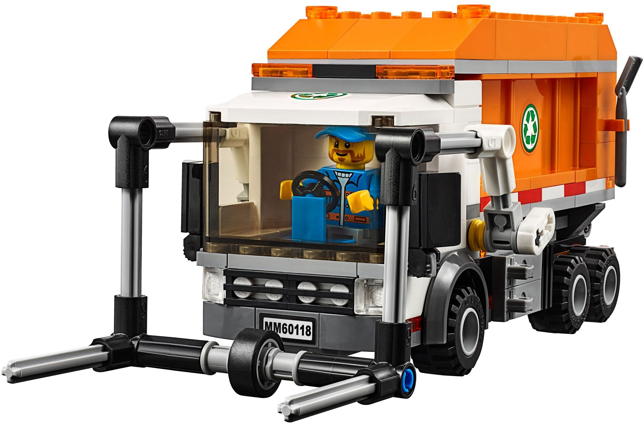 LEGO City Great Vehicles 60118 Popelářské auto