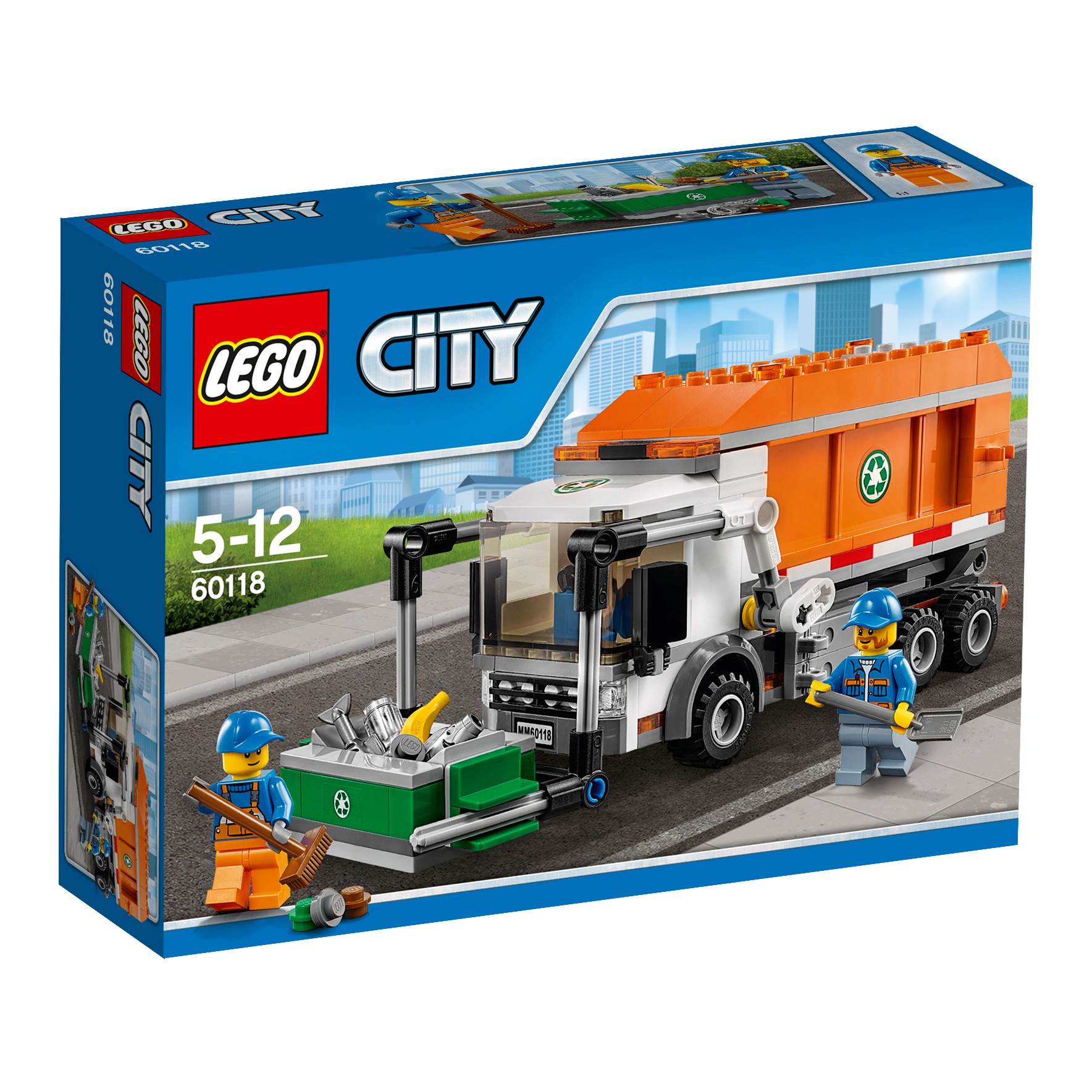 LEGO City Great Vehicles 60118 Popelářské auto
