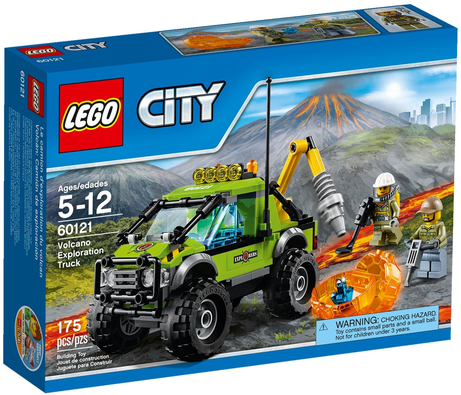 LEGO City Sopka 60121 Průzkumné vozidlo