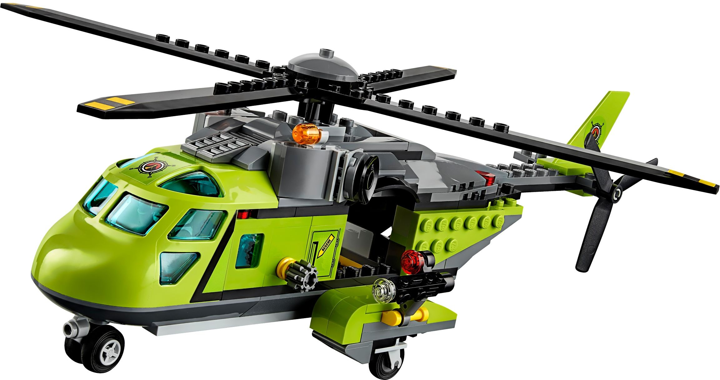 LEGO City Sopka 60123 Zásobovací helikoptéra