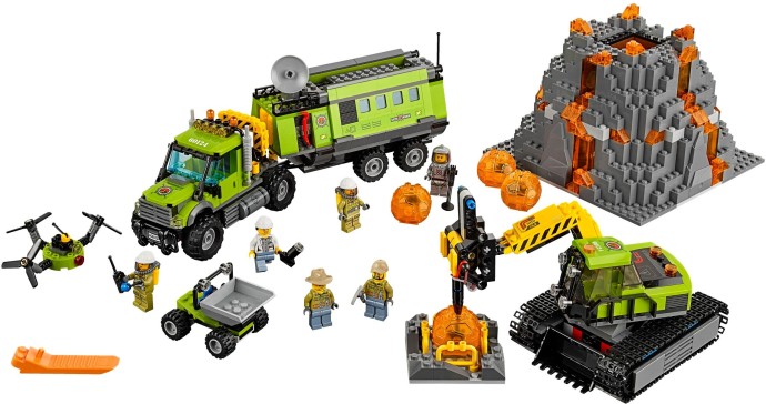 LEGO City Sopka 60124 Základna průzkumníků