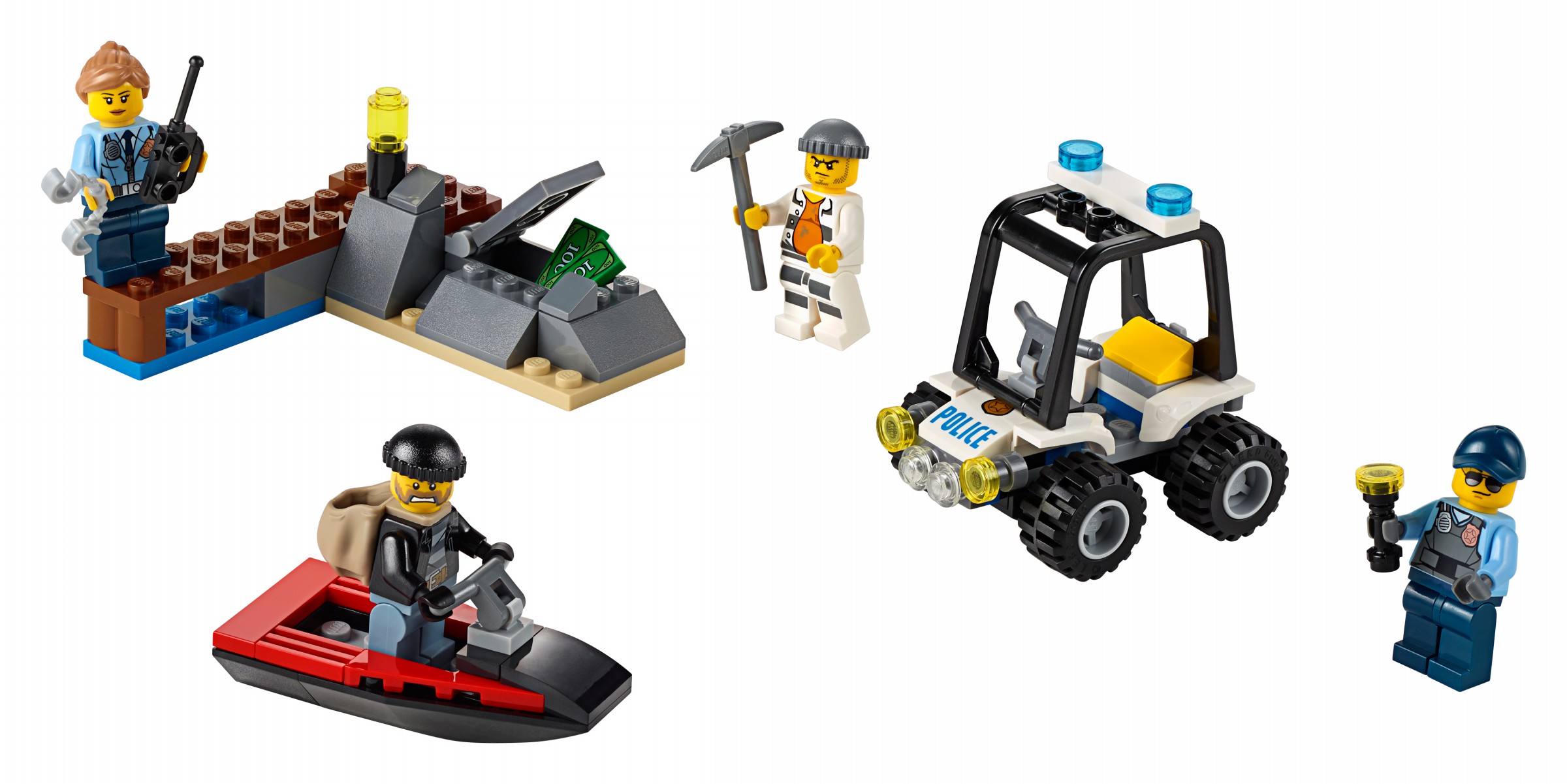 LEGO City Police 60127 Vězení na ostrově - Startovací sada