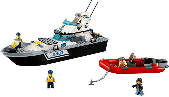 LEGO City Police 60129 Policejní hlídková loď
