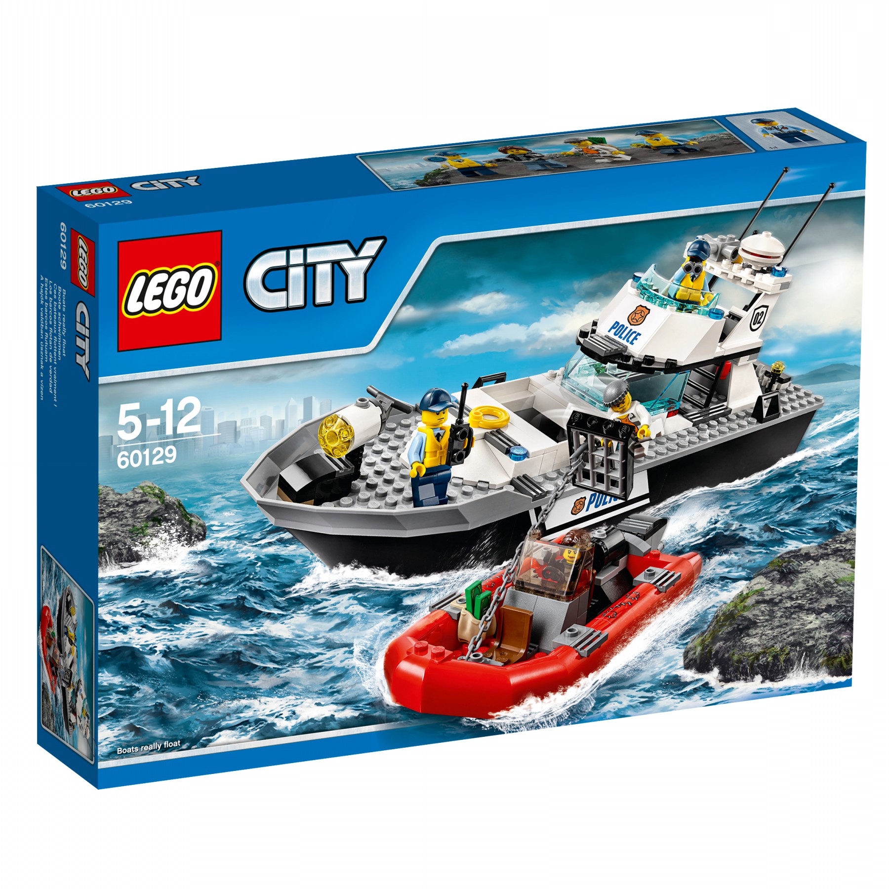 LEGO City Police 60129 Policejní hlídková loď