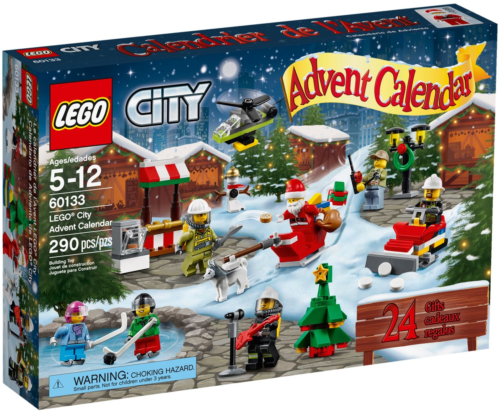 LEGO City 60133 Adventní kalendář 2016