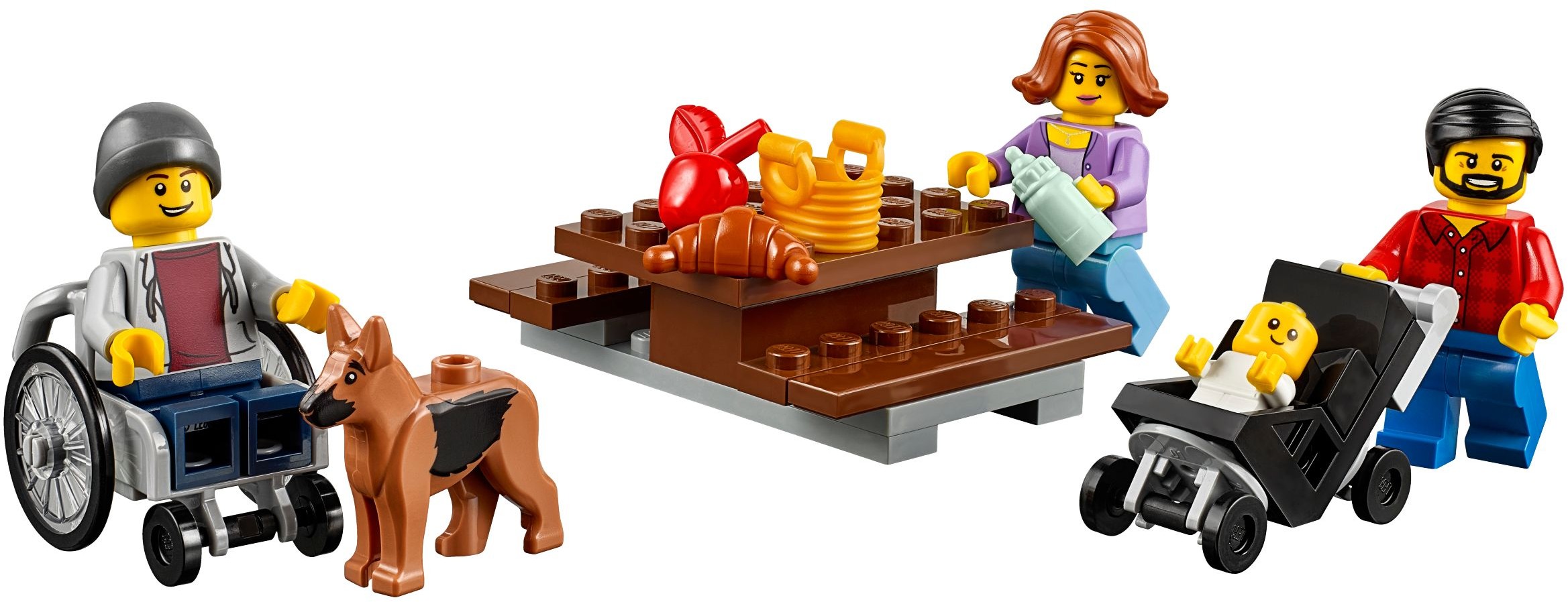 LEGO City 60134 Zábava v parku - lidé z města