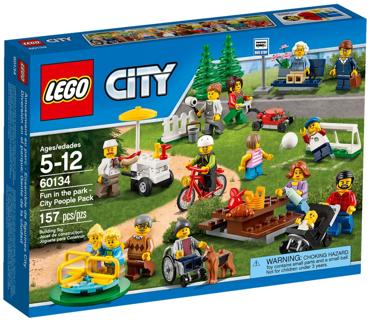 LEGO City 60134 Zábava v parku - lidé z města