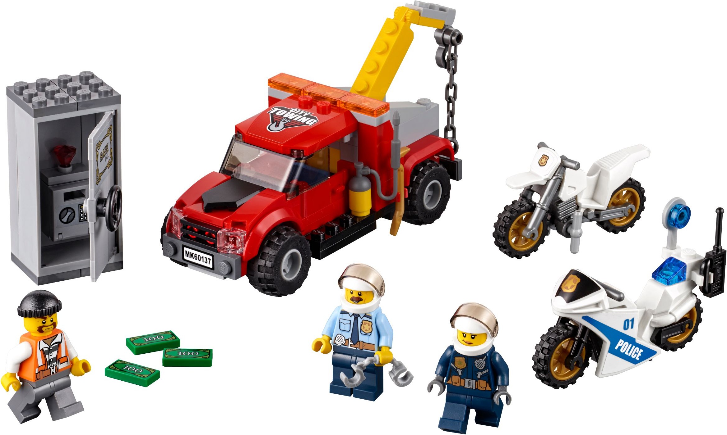 LEGO City Police 60137 Trable odtahového vozu