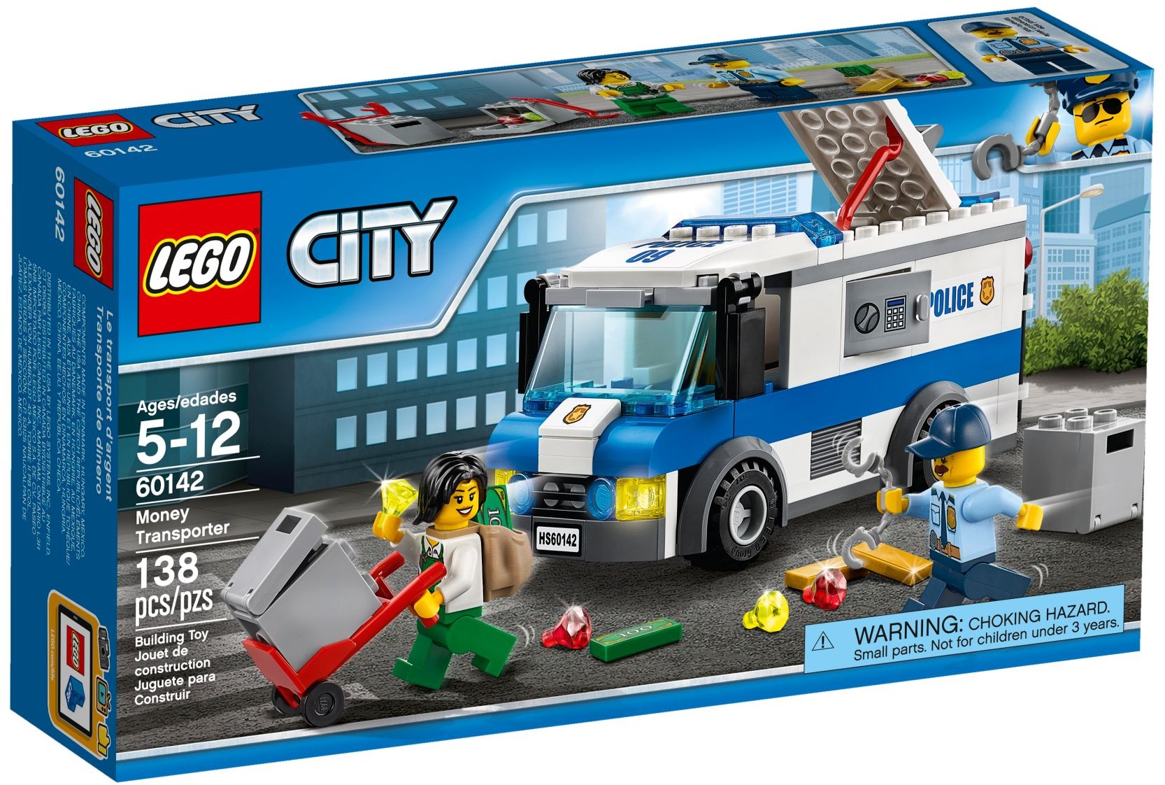 LEGO City Police 60142 Transportér na peníze