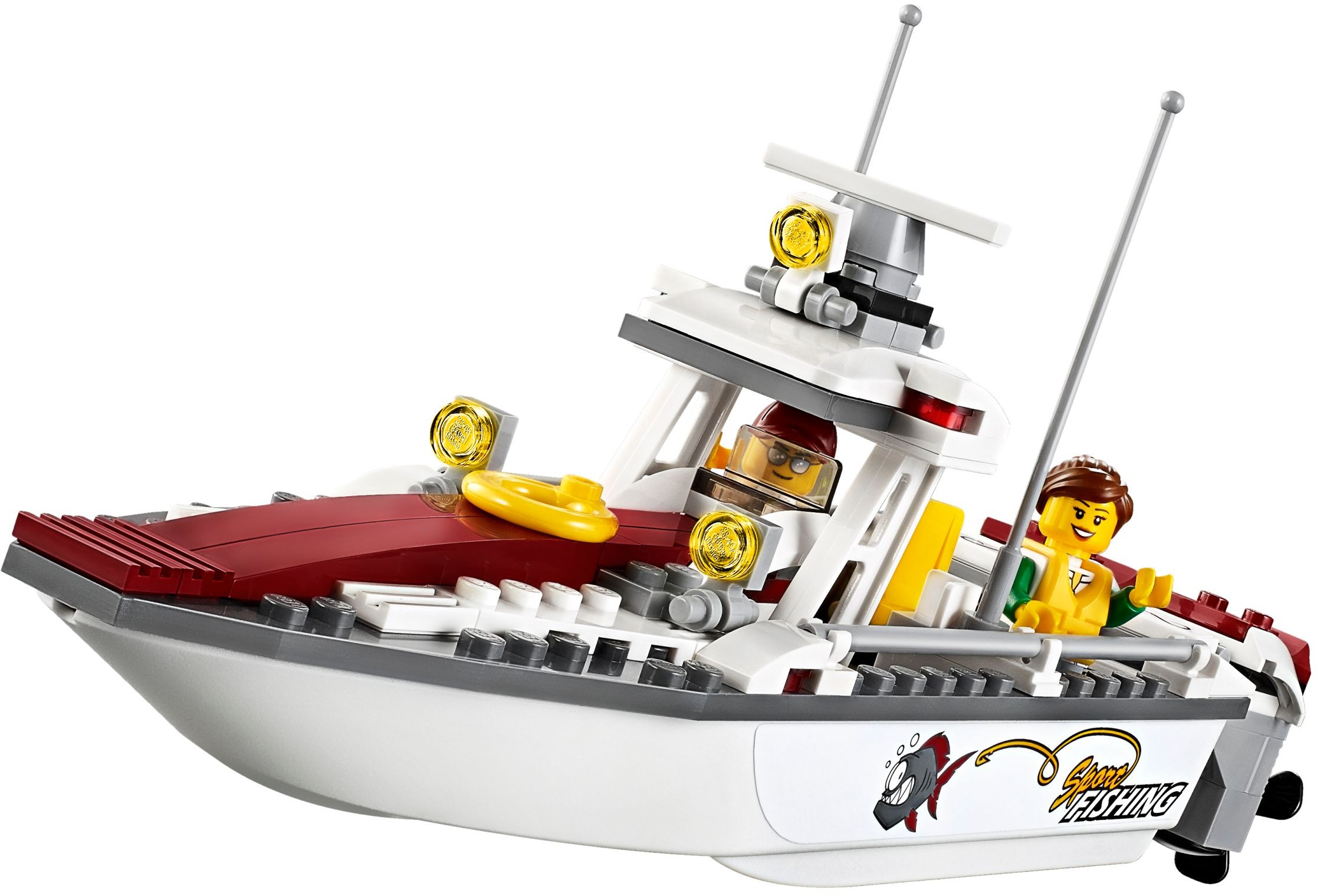 LEGO City Great Vehicles 60147 Rybářská loďka
