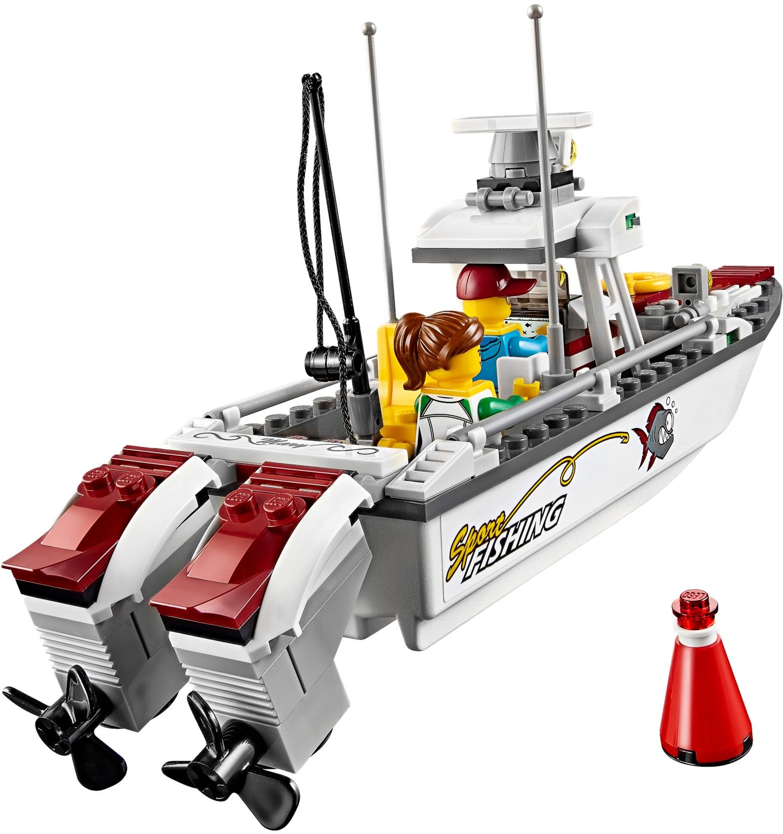 LEGO City Great Vehicles 60147 Rybářská loďka