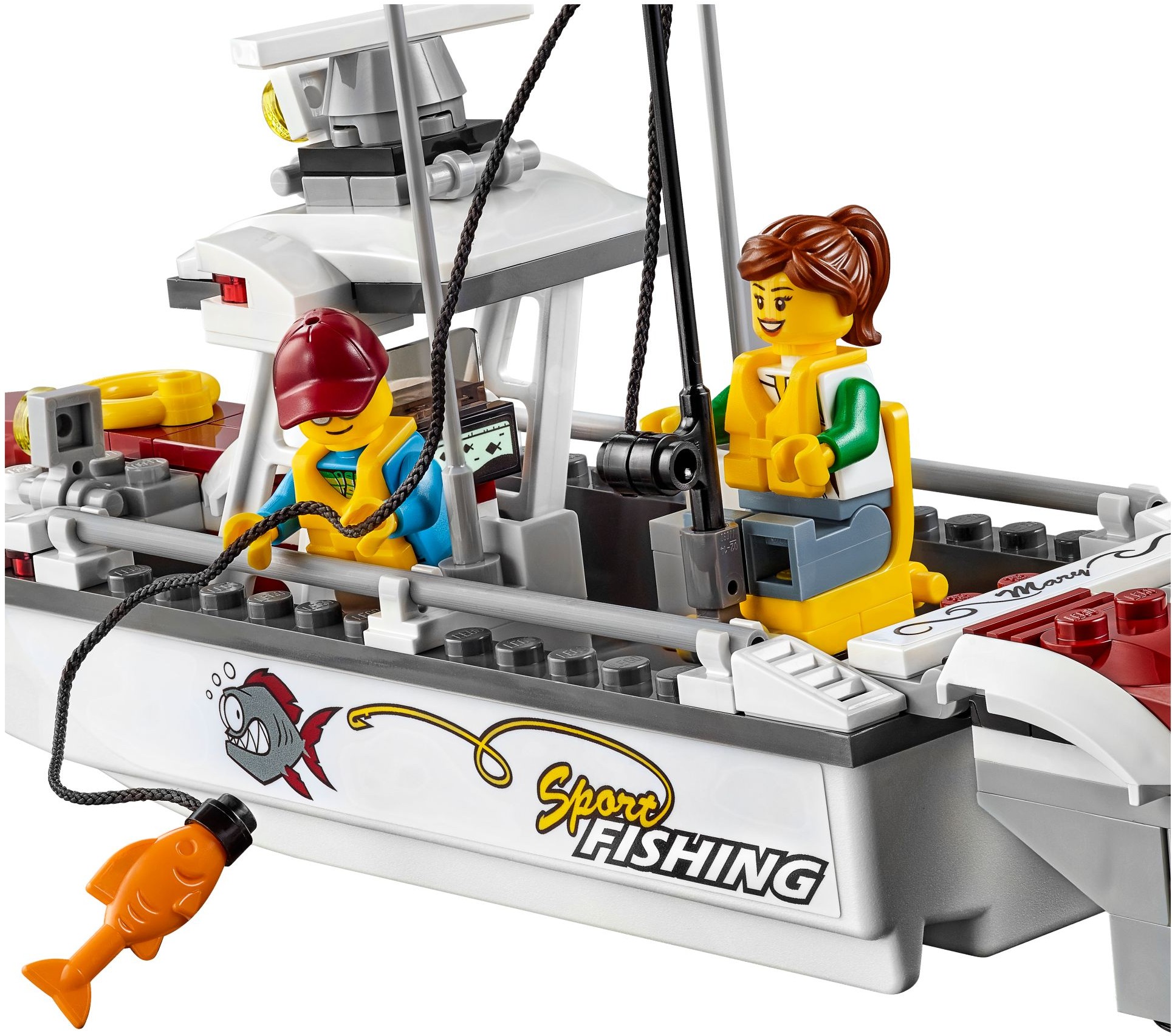 LEGO City Great Vehicles 60147 Rybářská loďka