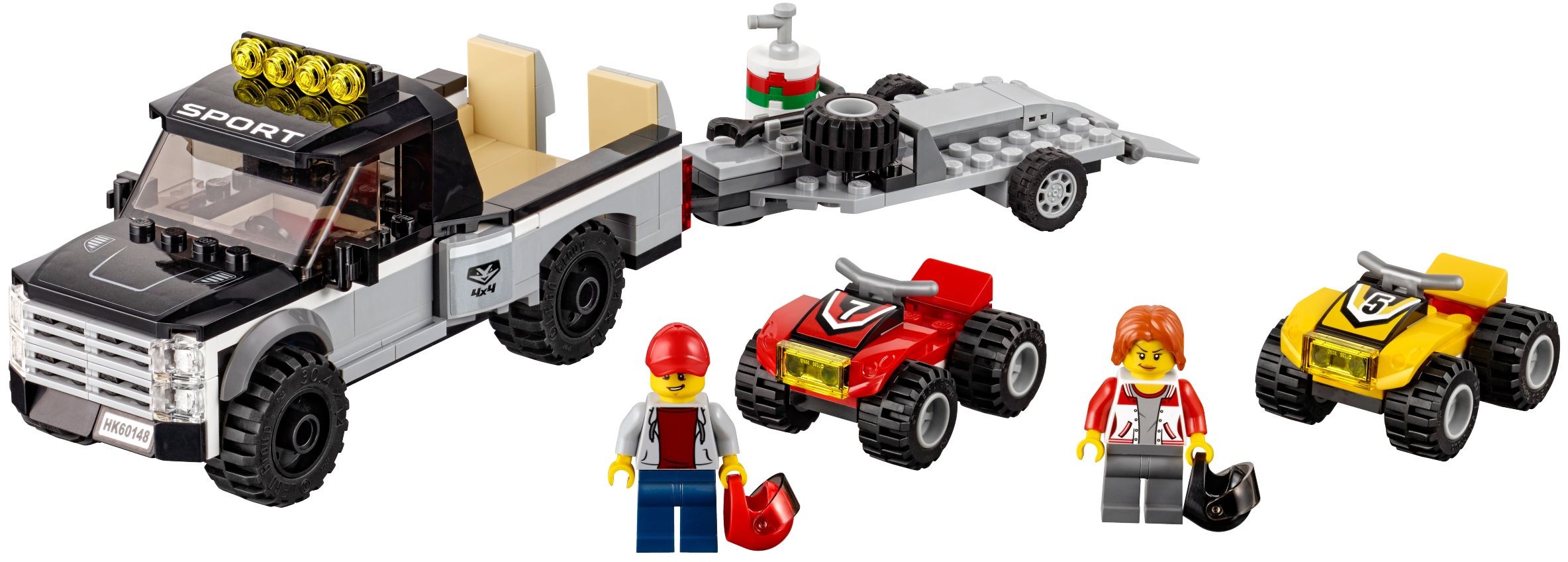 LEGO City Great Vehicles 60148 Závodní tým čtyřkolek