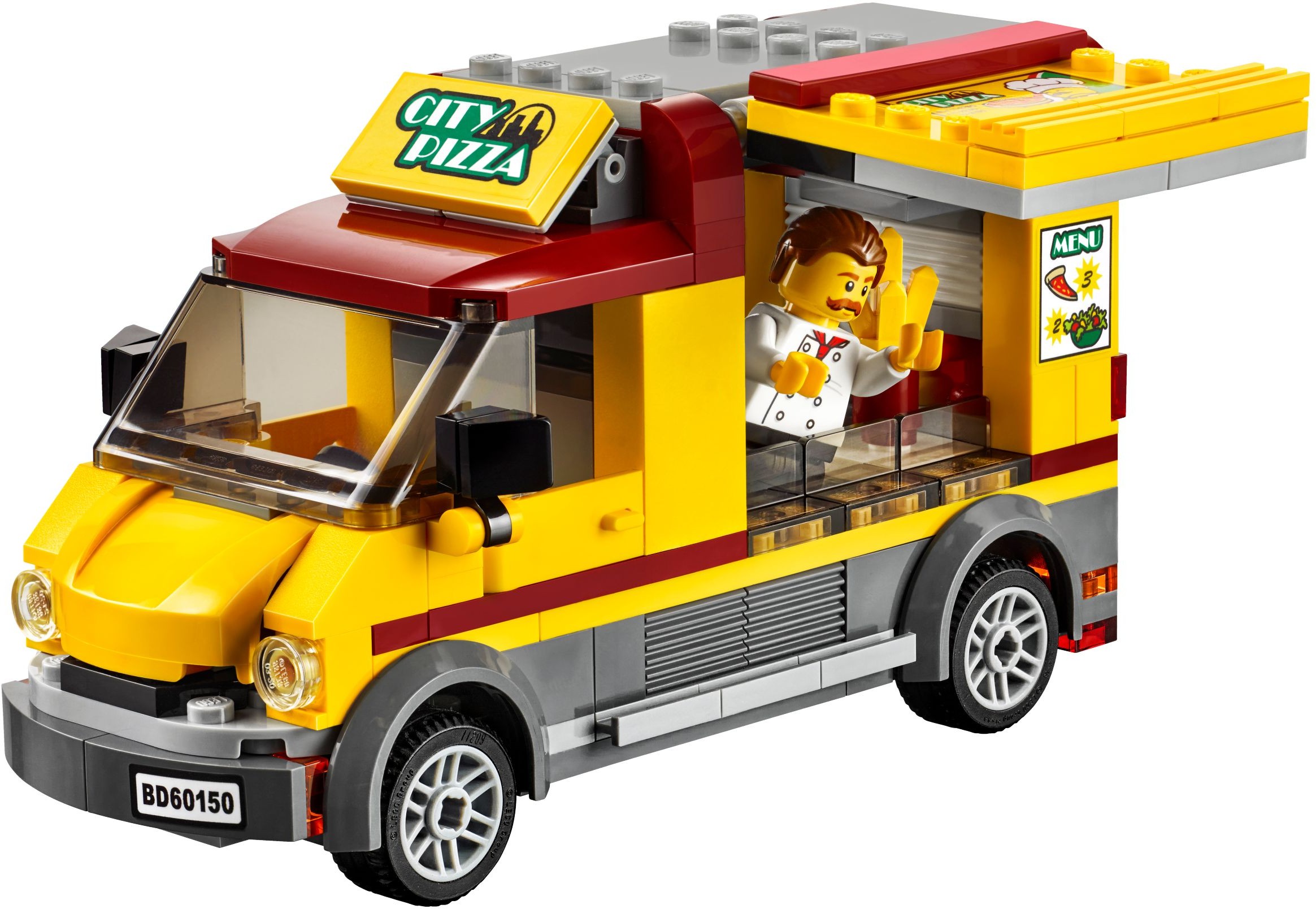 LEGO City Great Vehicles 60150 Dodávka s pizzou