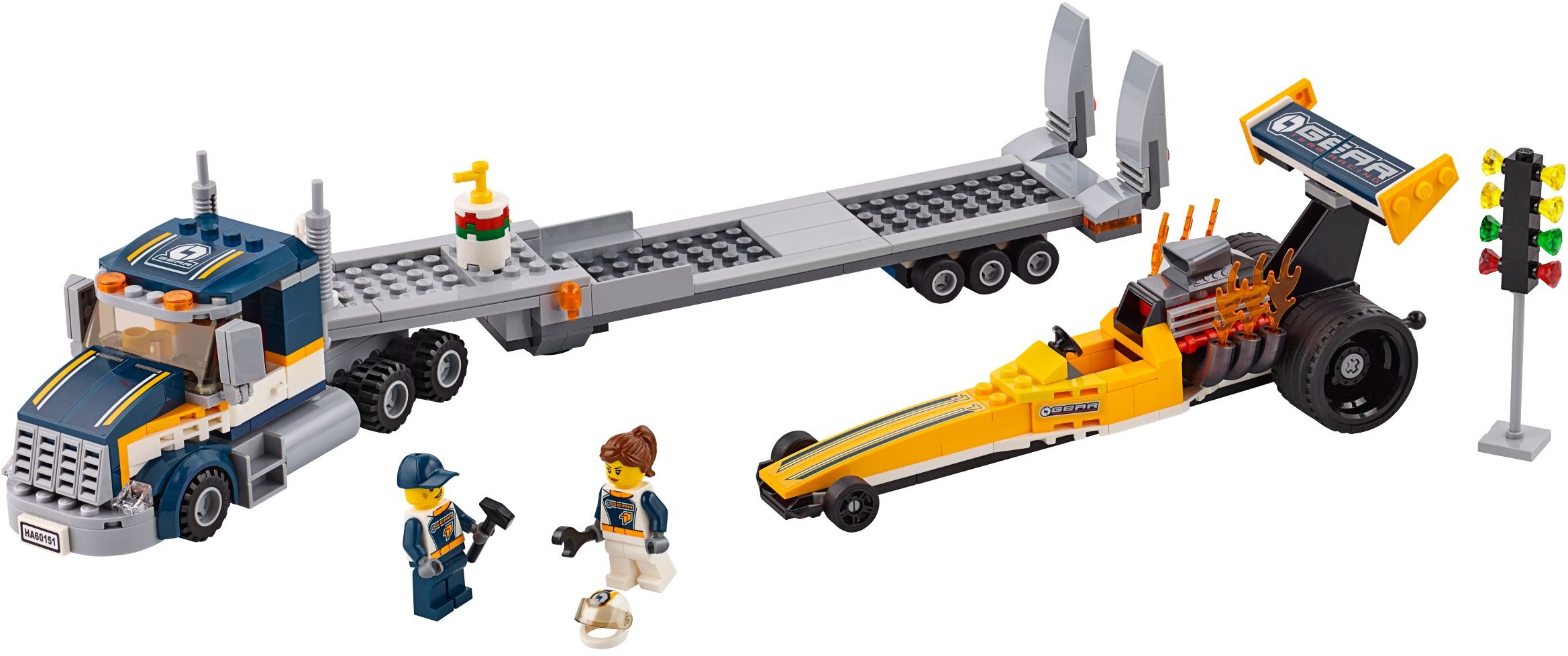 LEGO City Great Vehicles 60151 Transportér dragsteru