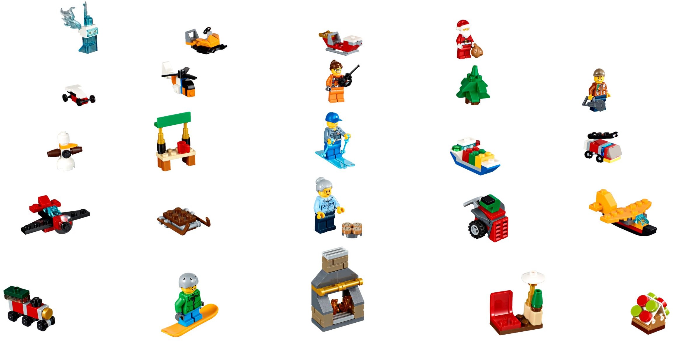 LEGO City 60155 Adventní kalendář 2017