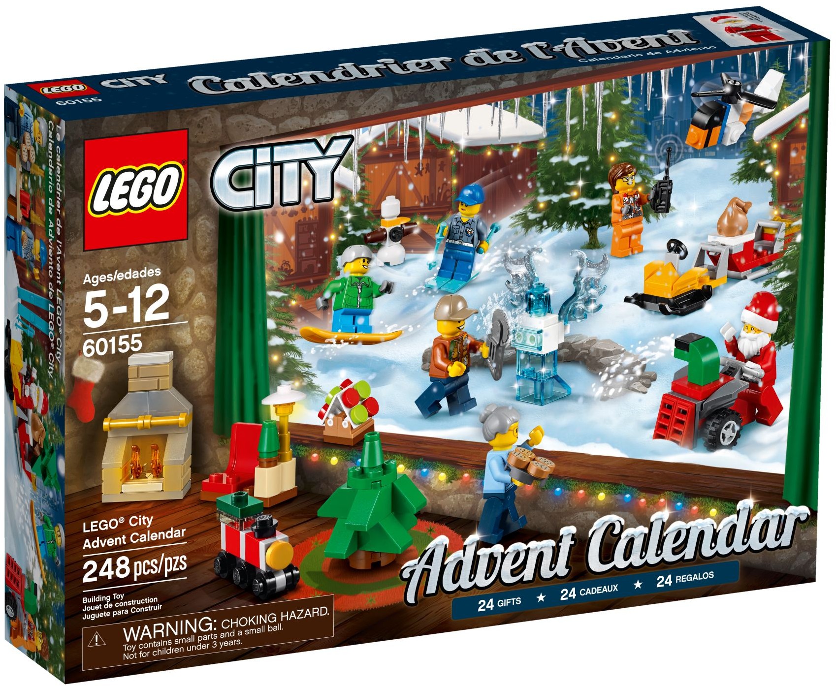LEGO City 60155 Adventní kalendář 2017