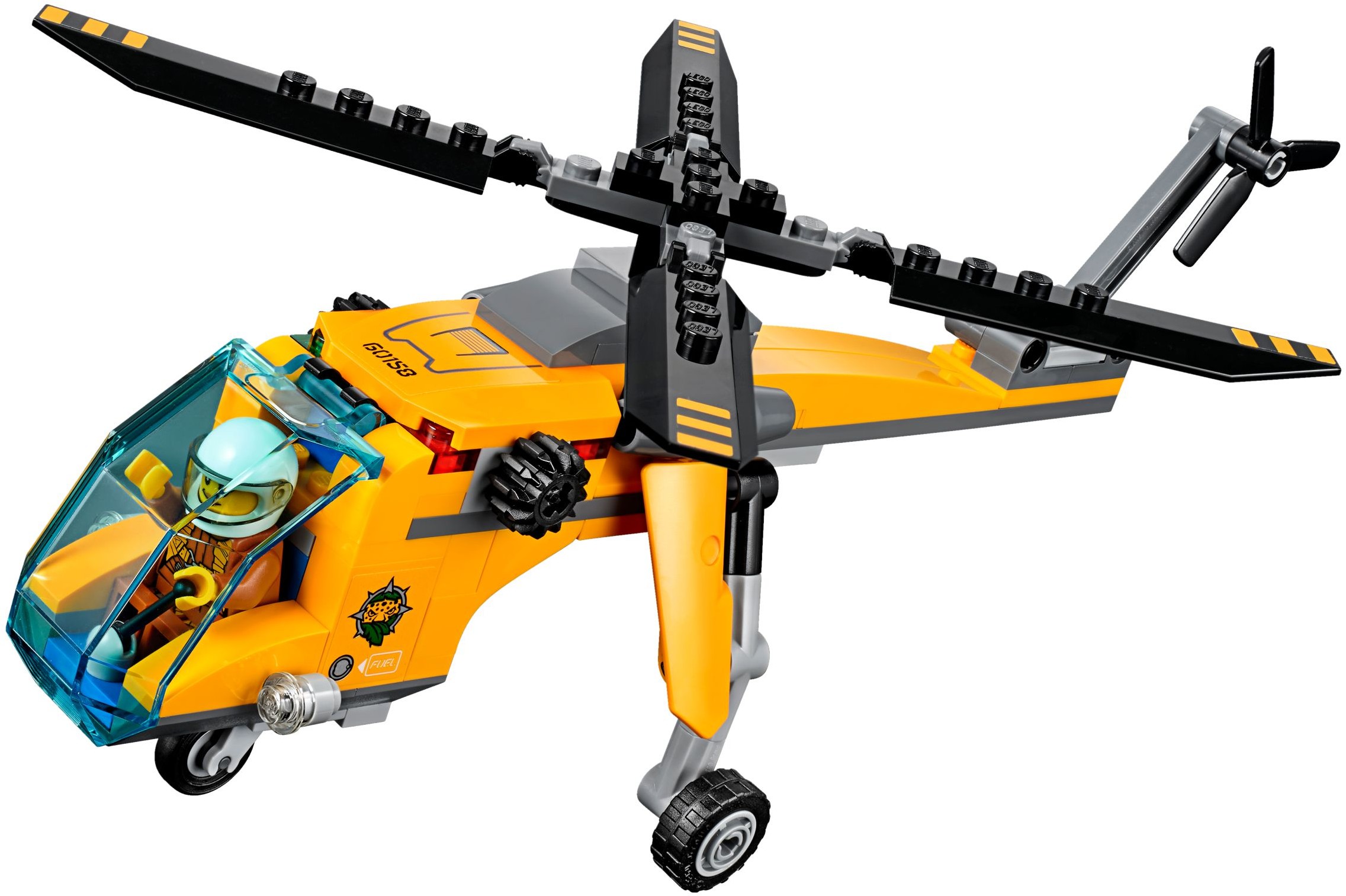 LEGO City 60158 Nákladní helikoptéra do džungle