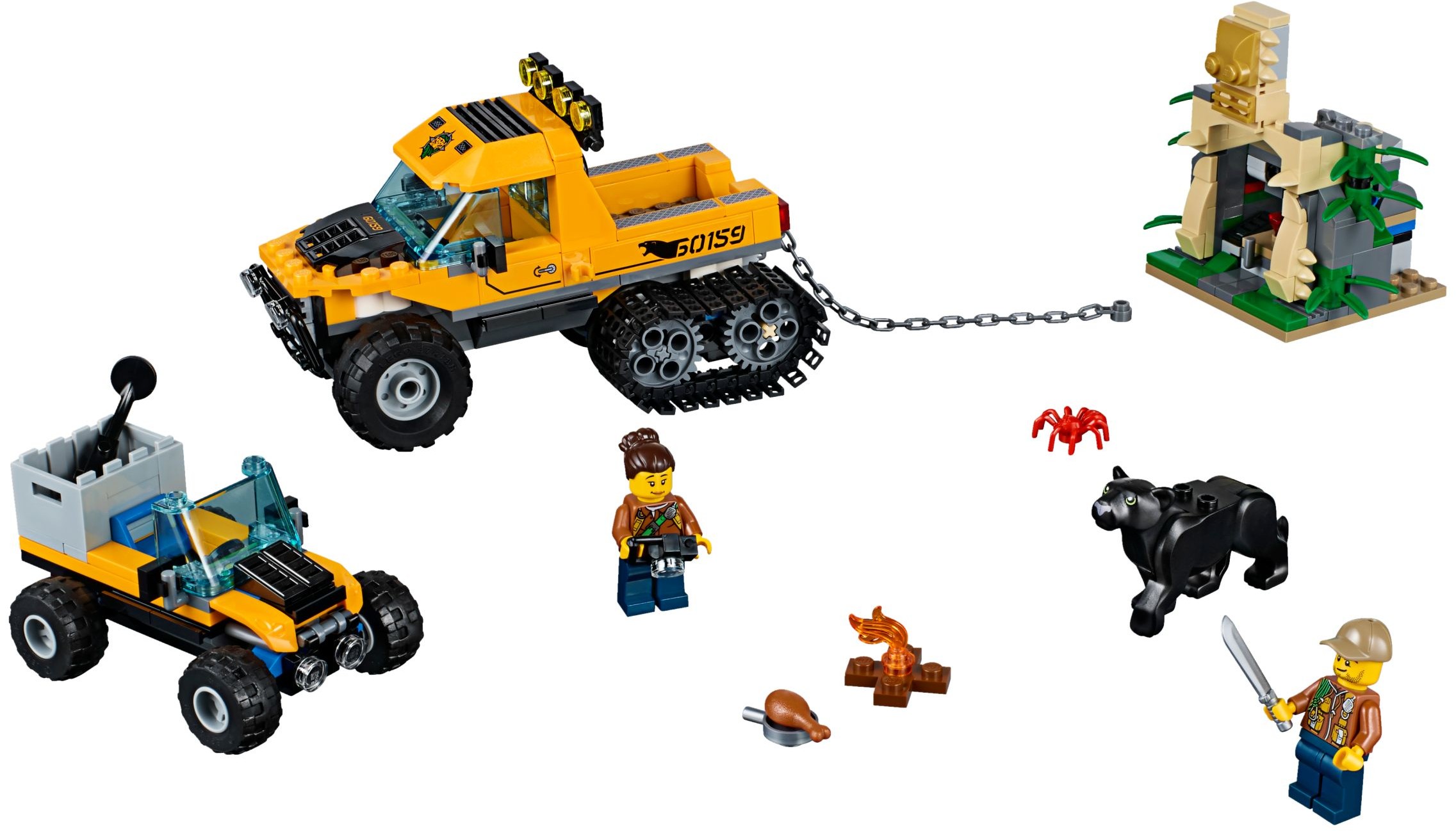 LEGO City 60159 Obrněný transportér do džungle