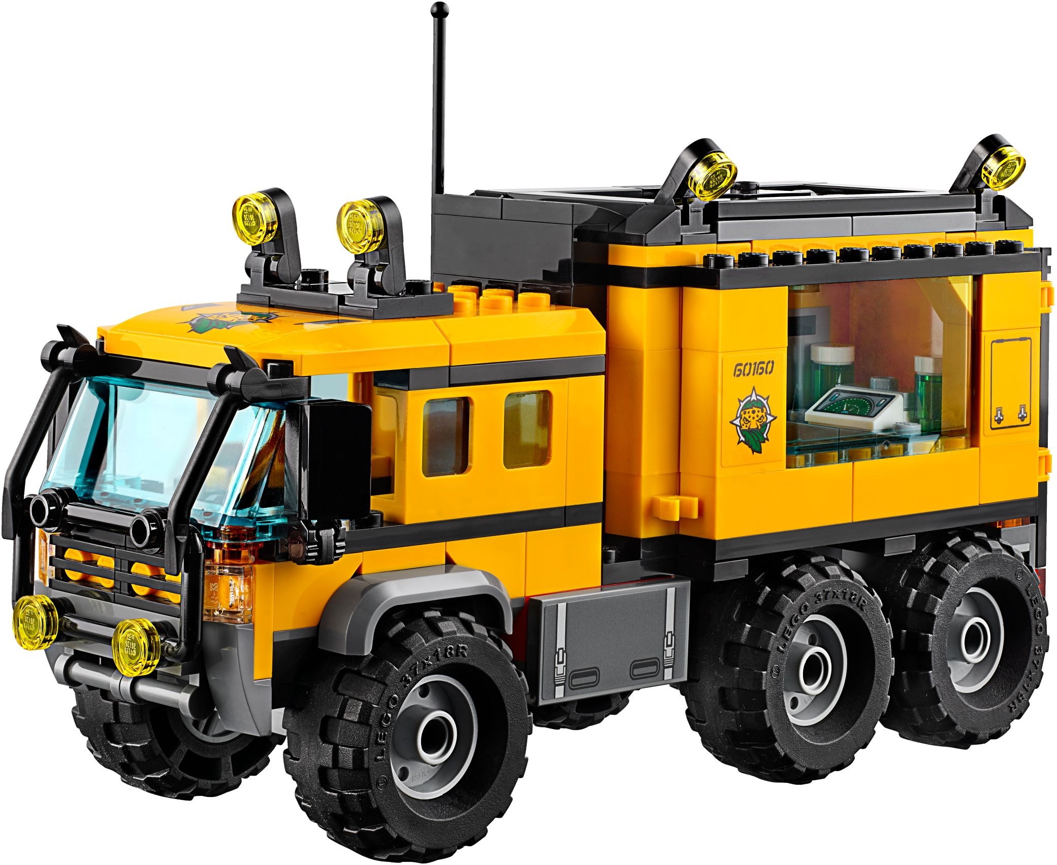 LEGO City 60160 Mobilní laboratoř do džungle