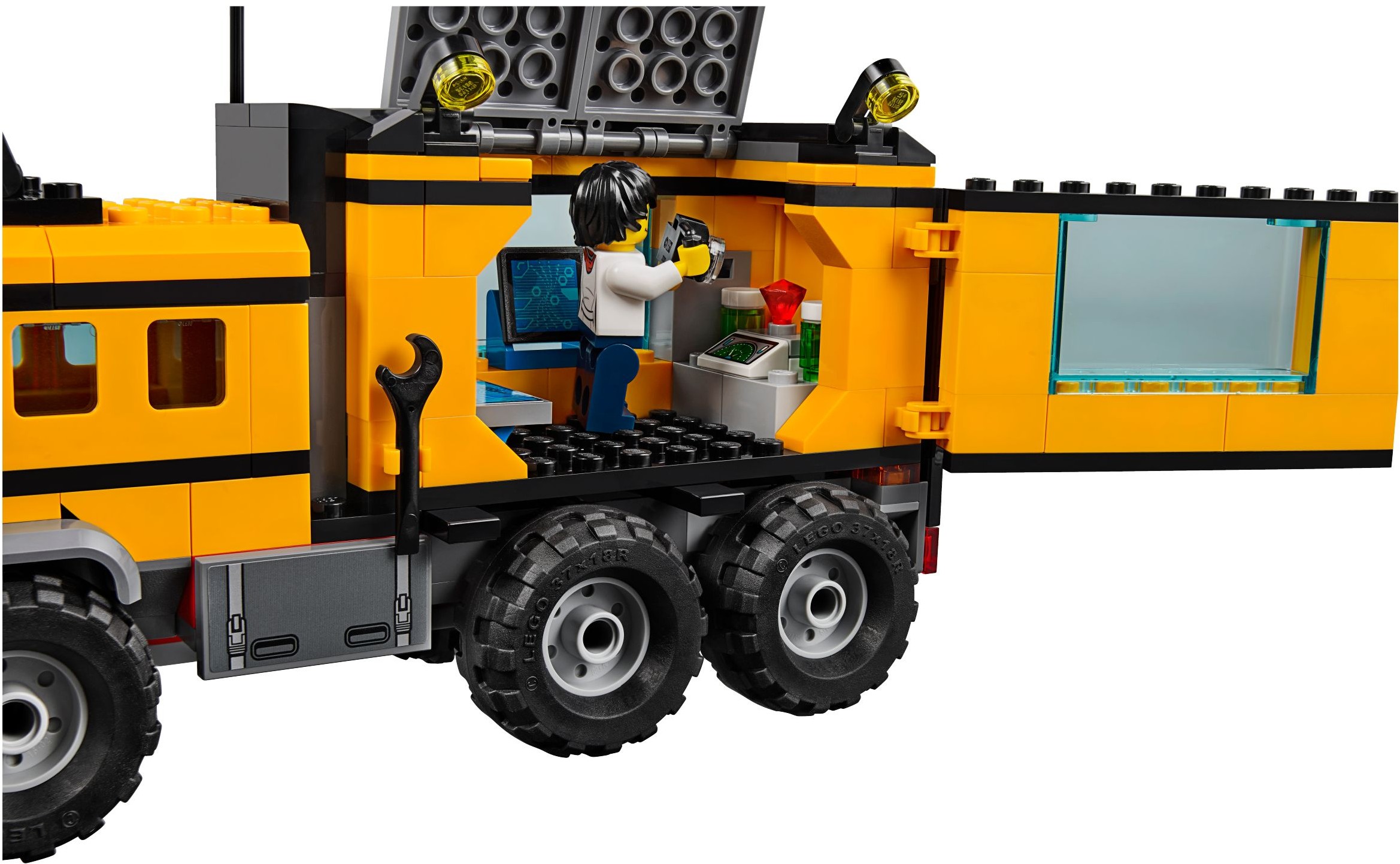LEGO City 60160 Mobilní laboratoř do džungle
