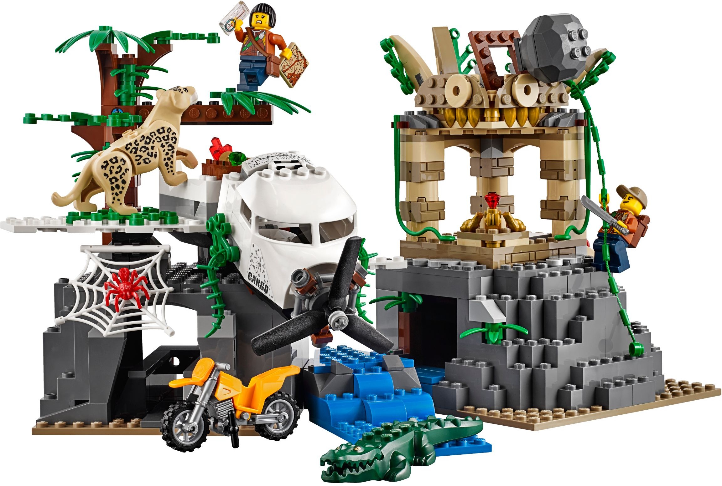 LEGO City 60161 Průzkum oblasti v džungli