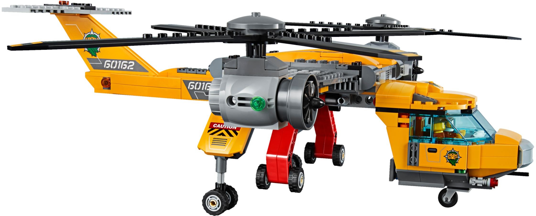 LEGO City 60162 Výsadková helikoptéra do džungle