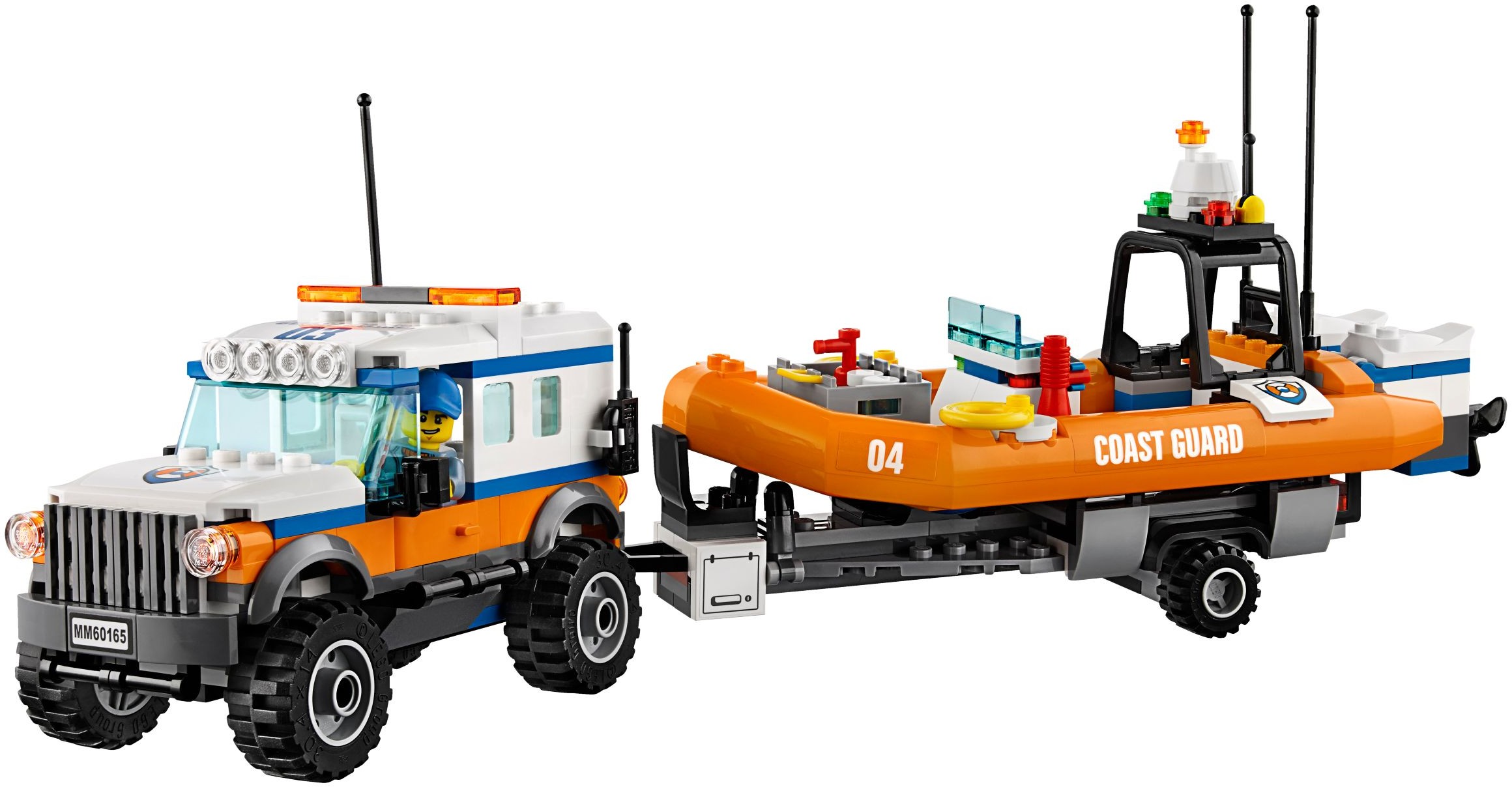 LEGO City Coast Guard 60165 Vozidlo zásahové jednotky 4x4