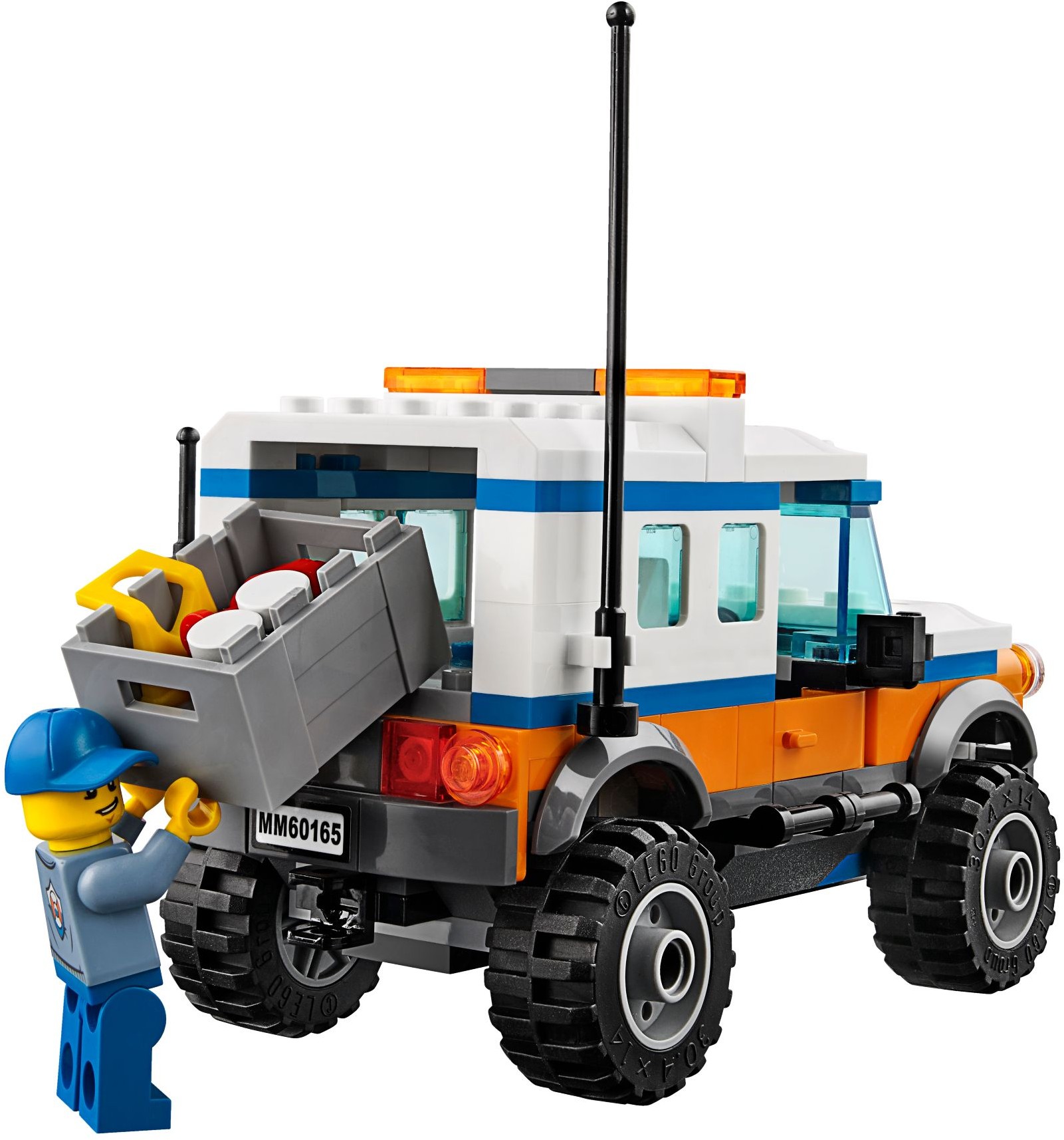 LEGO City Coast Guard 60165 Vozidlo zásahové jednotky 4x4