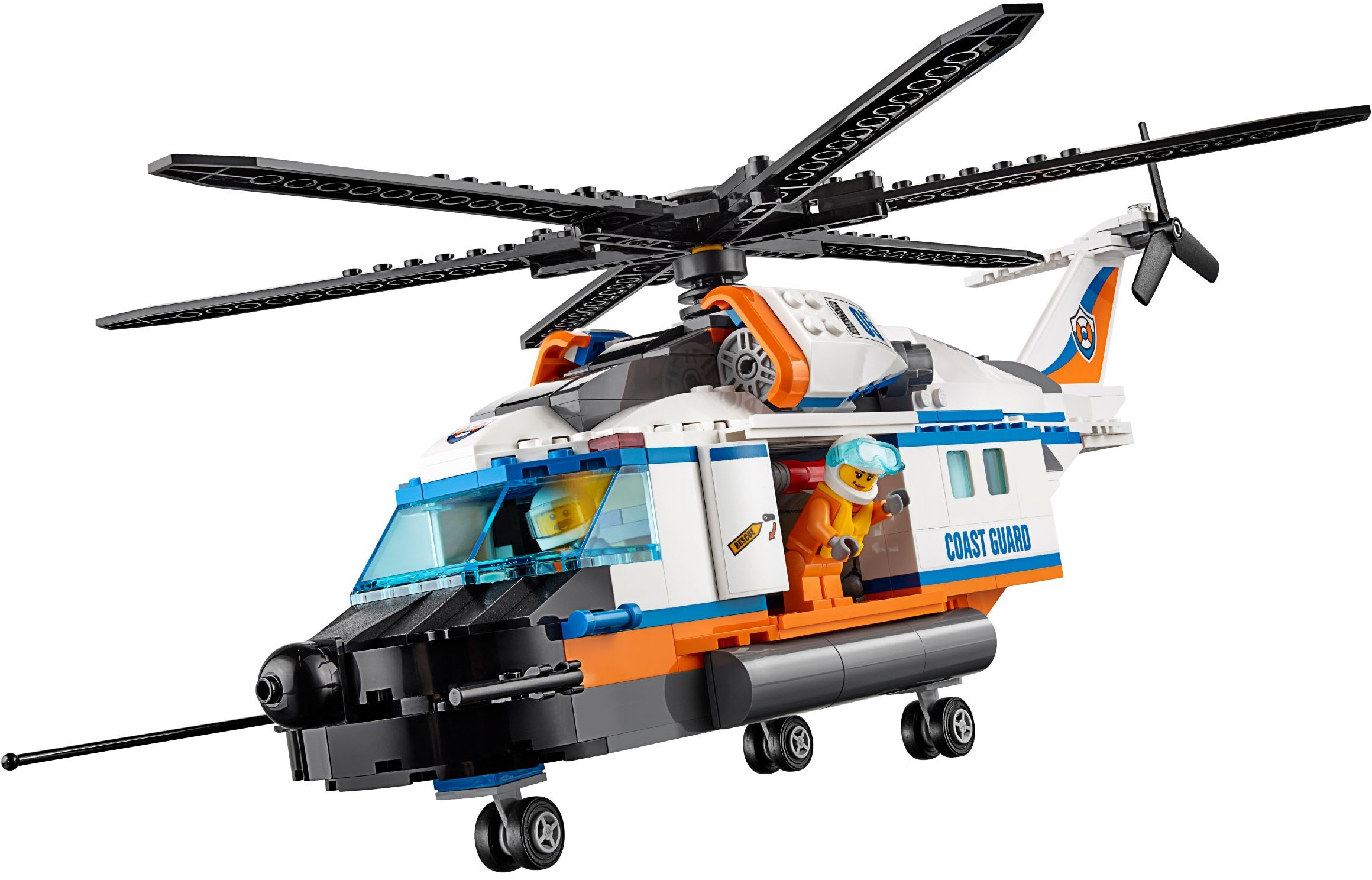 LEGO City Coast Guard 60166 Výkonná záchranářská helikoptéra