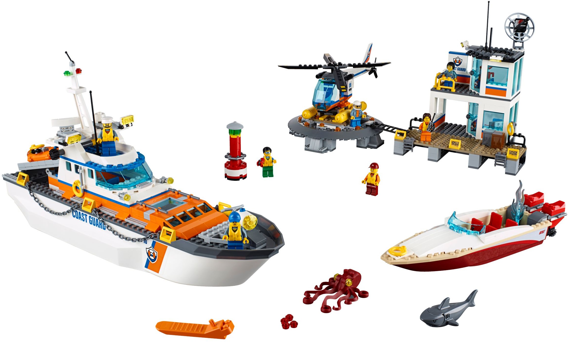 LEGO City Coast Guard 60167 Základna pobřežní hlídky