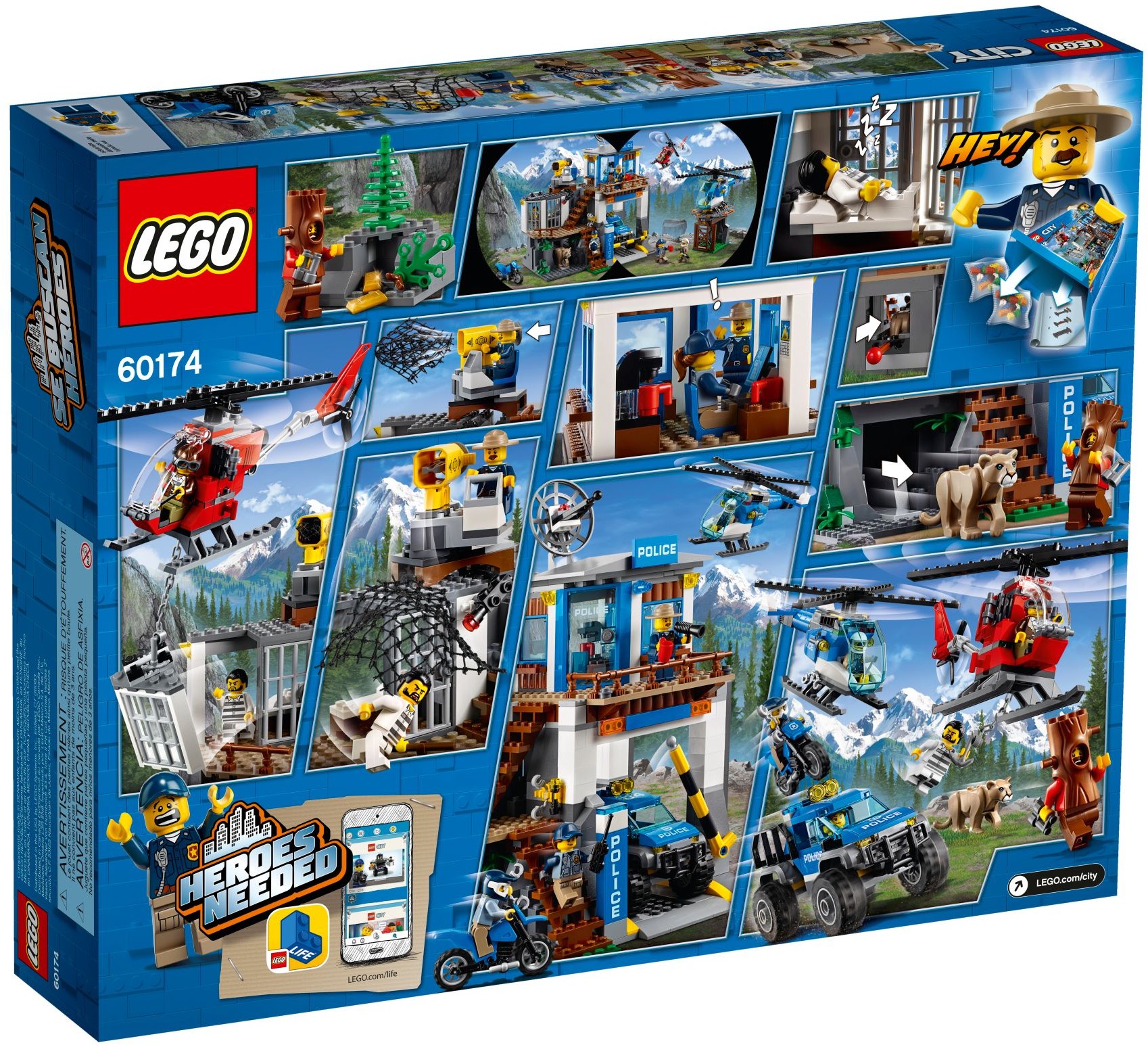 LEGO City Police 60174 Horská policejní stanice