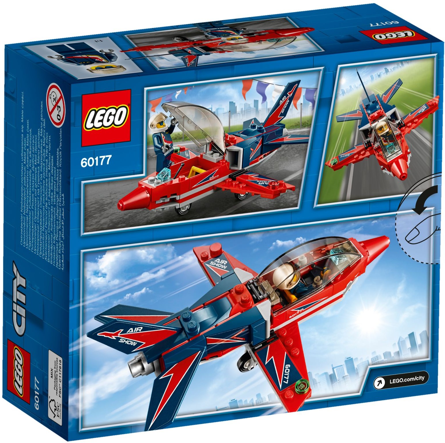 LEGO City Great Vehicles 60177 Stíhačka na letecké show