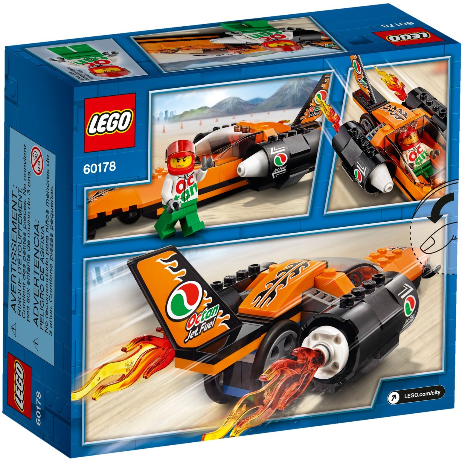 LEGO City Great Vehicles 60178 Rychlostní auto