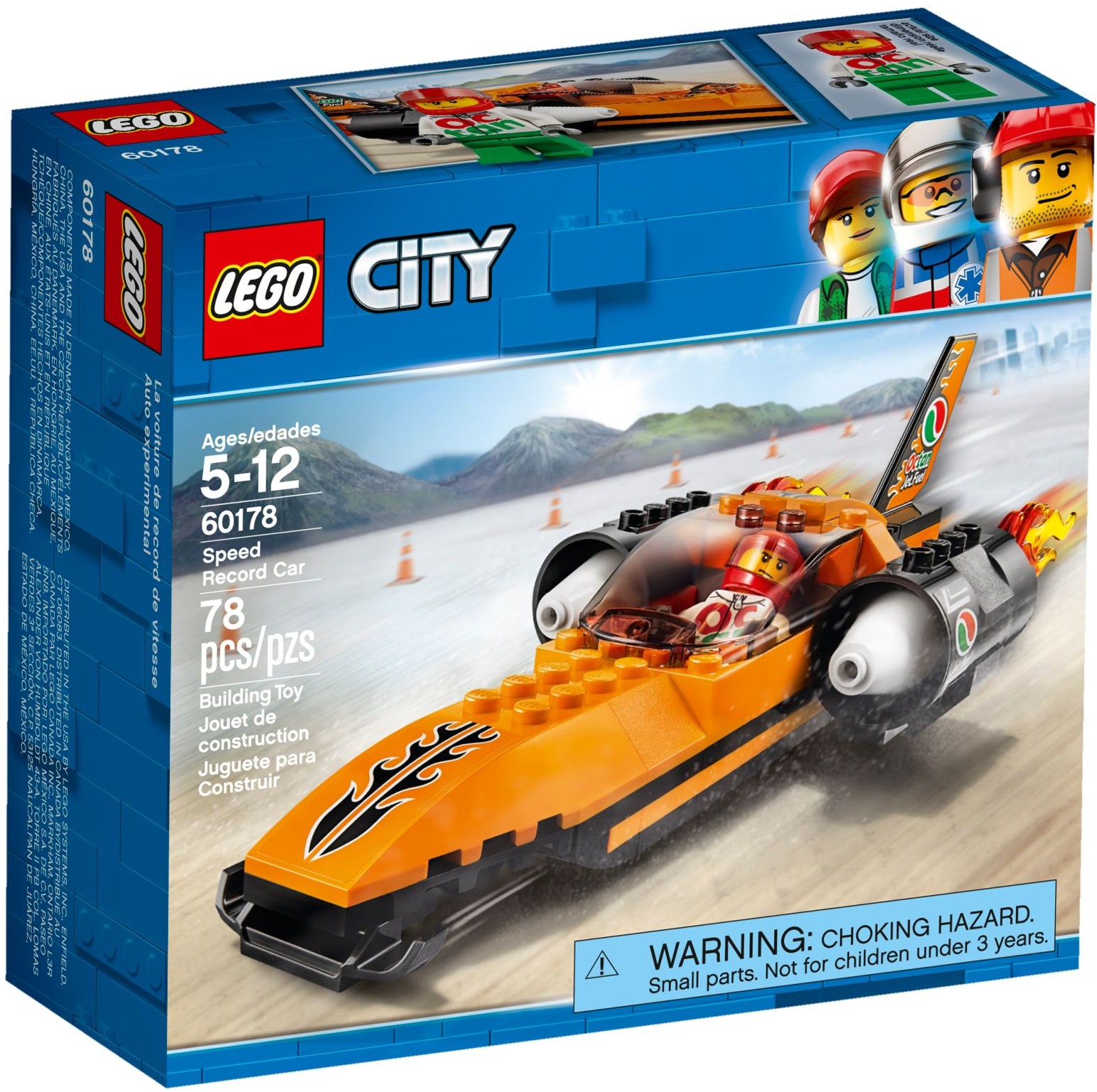 LEGO City Great Vehicles 60178 Rychlostní auto