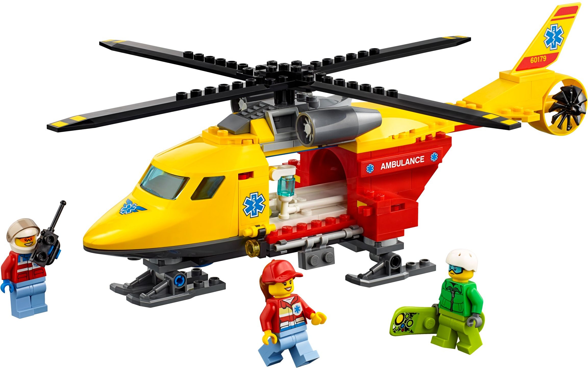 LEGO City Great Vehicles 60179 Záchranářský vrtulník